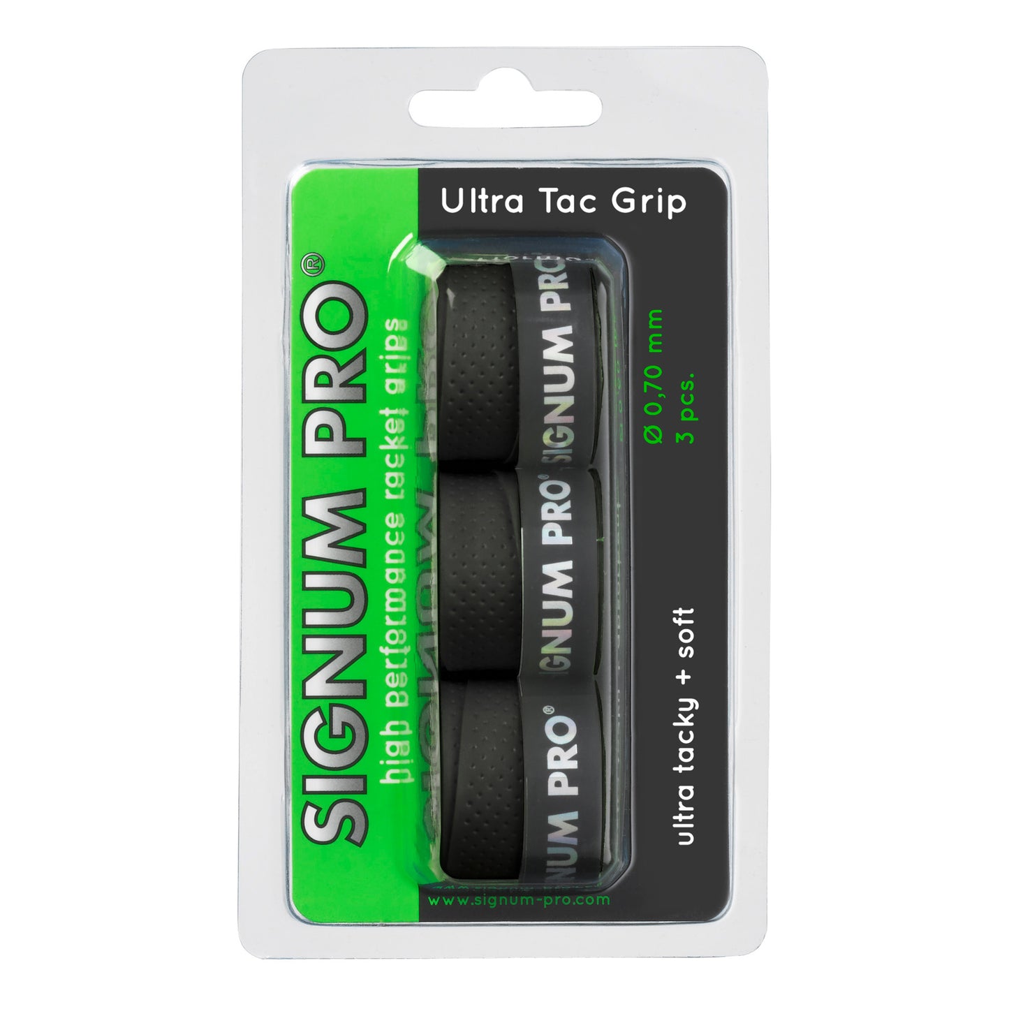 Signum Pro Ultra Tac Grip Verpakking 3 Stuks-Zwart Signum Pro Ultra Tac Grip Verpakking 3 Stuks-Zwart