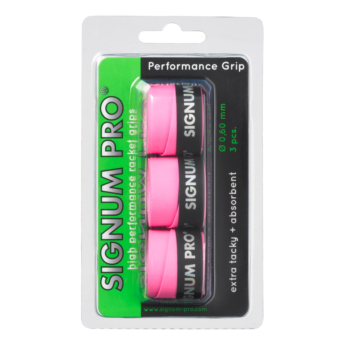 Signum Pro Performance Grip Verpakking 3 stuks - pink Signum Pro Performance Grip Verpakking 3 stuks - pink