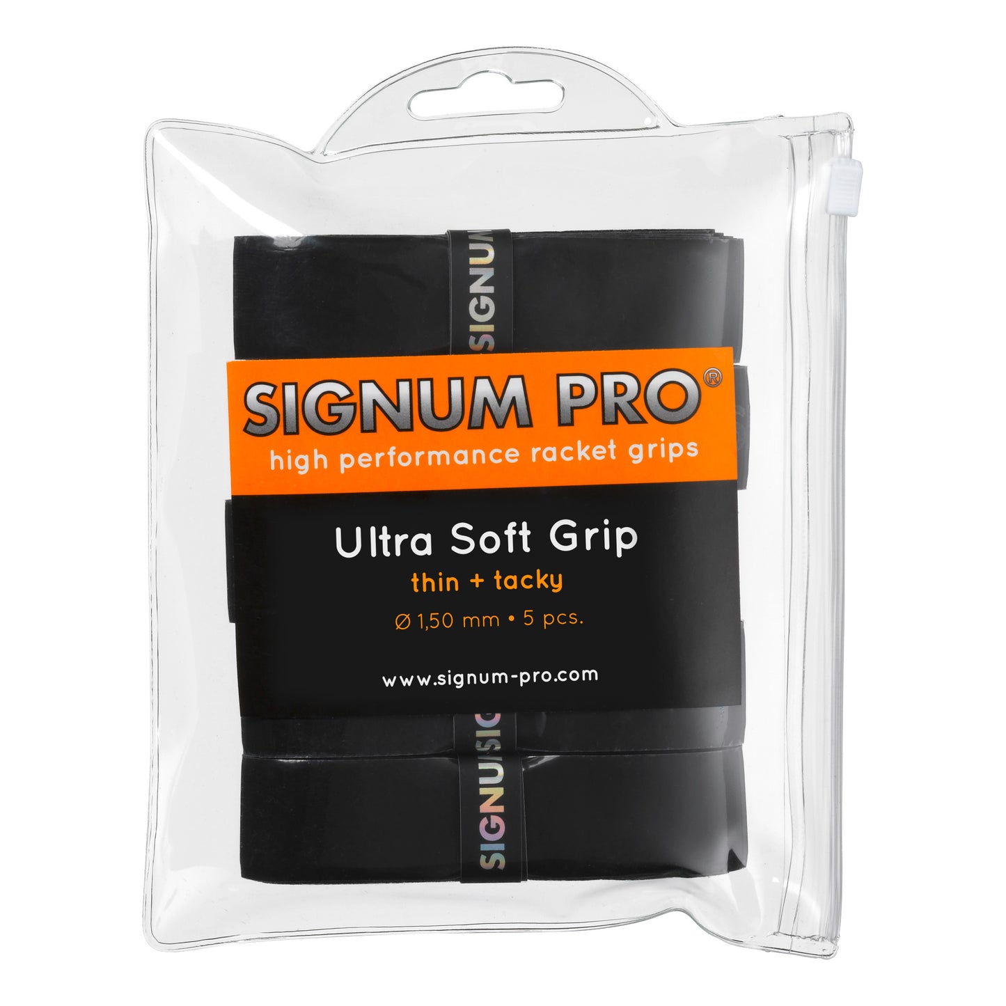 Signum Pro Ultra Soft Grip Verpakking 5 stuks - zwart Signum Pro Ultra Soft Grip Verpakking 5 stuks - zwart