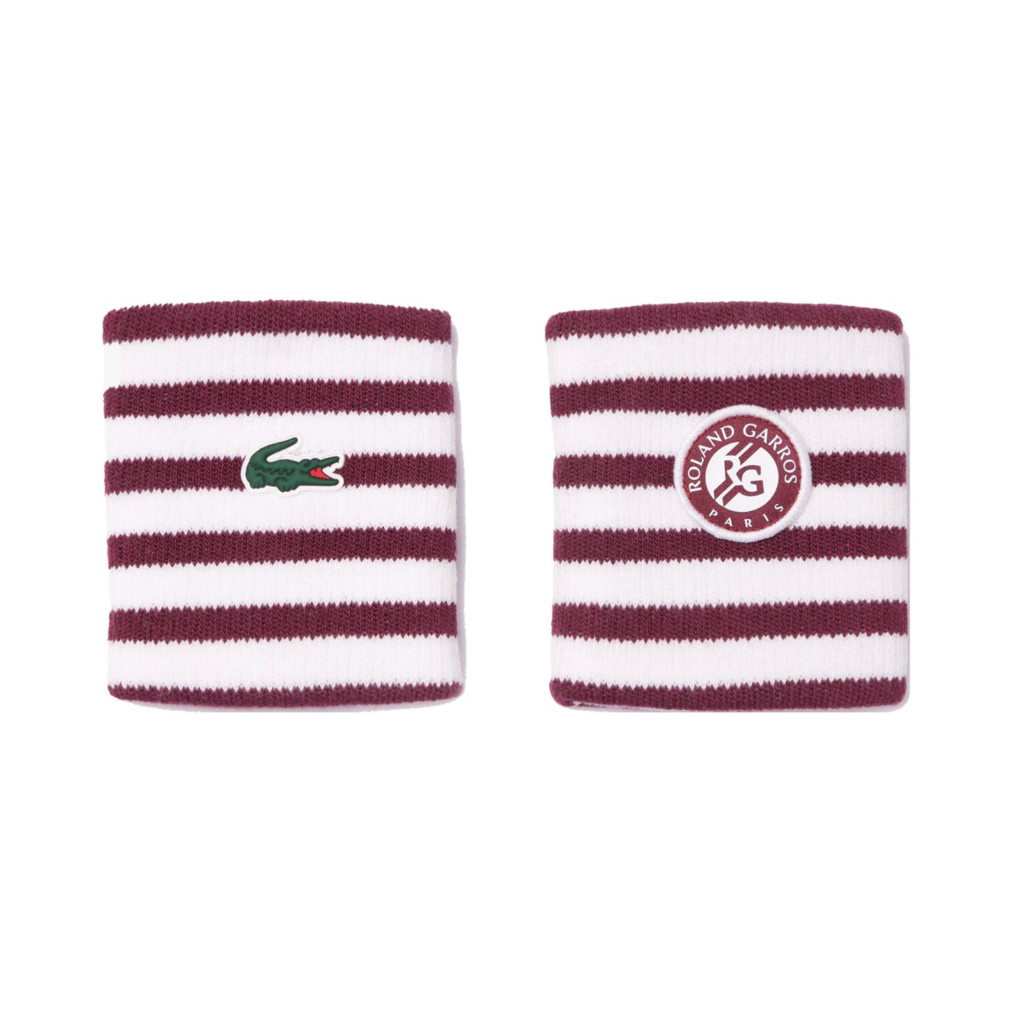 Lacoste Zweetband Heren-donkerrood,wit Lacoste Zweetband Heren-donkerrood,wit