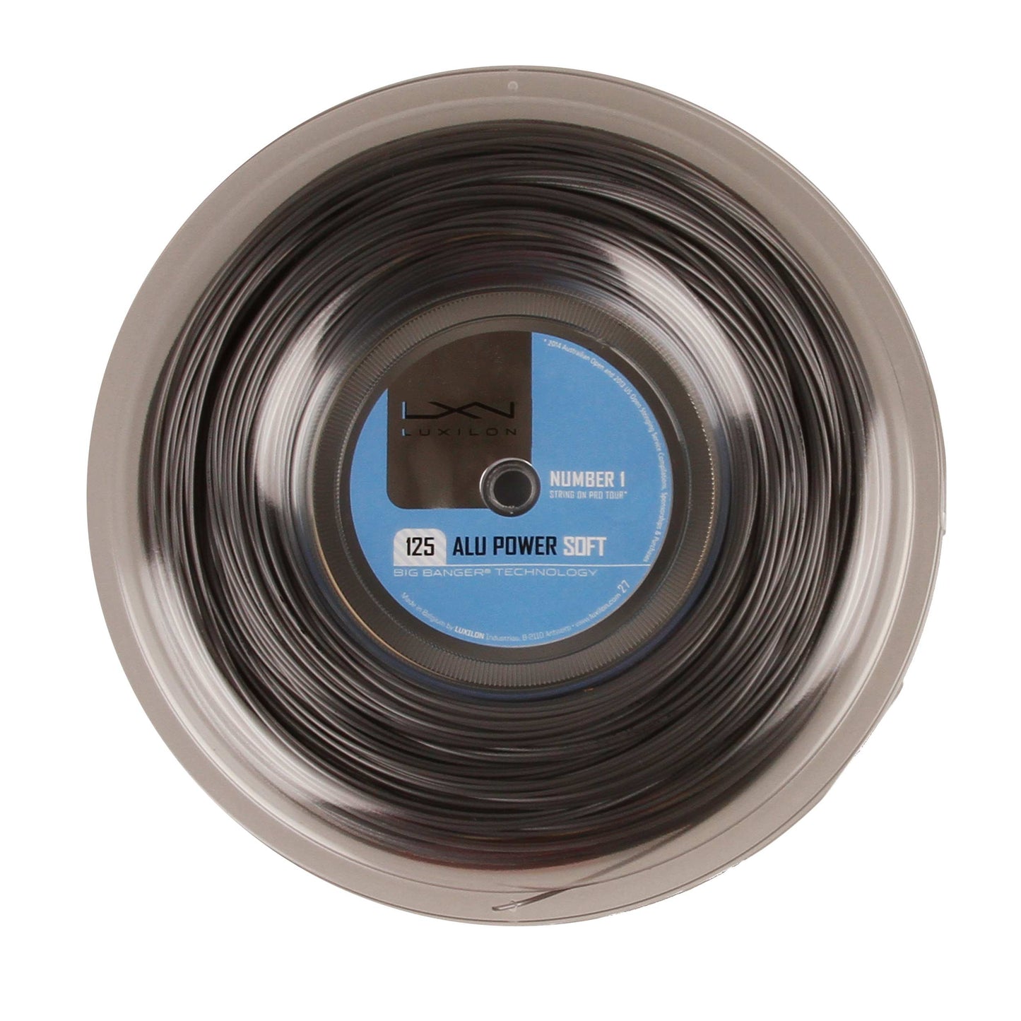 Luxilon Alu Power Soft Bobine Cordage 200m-Argent Luxilon Alu Power Soft Bobine Cordage 200m-Argent