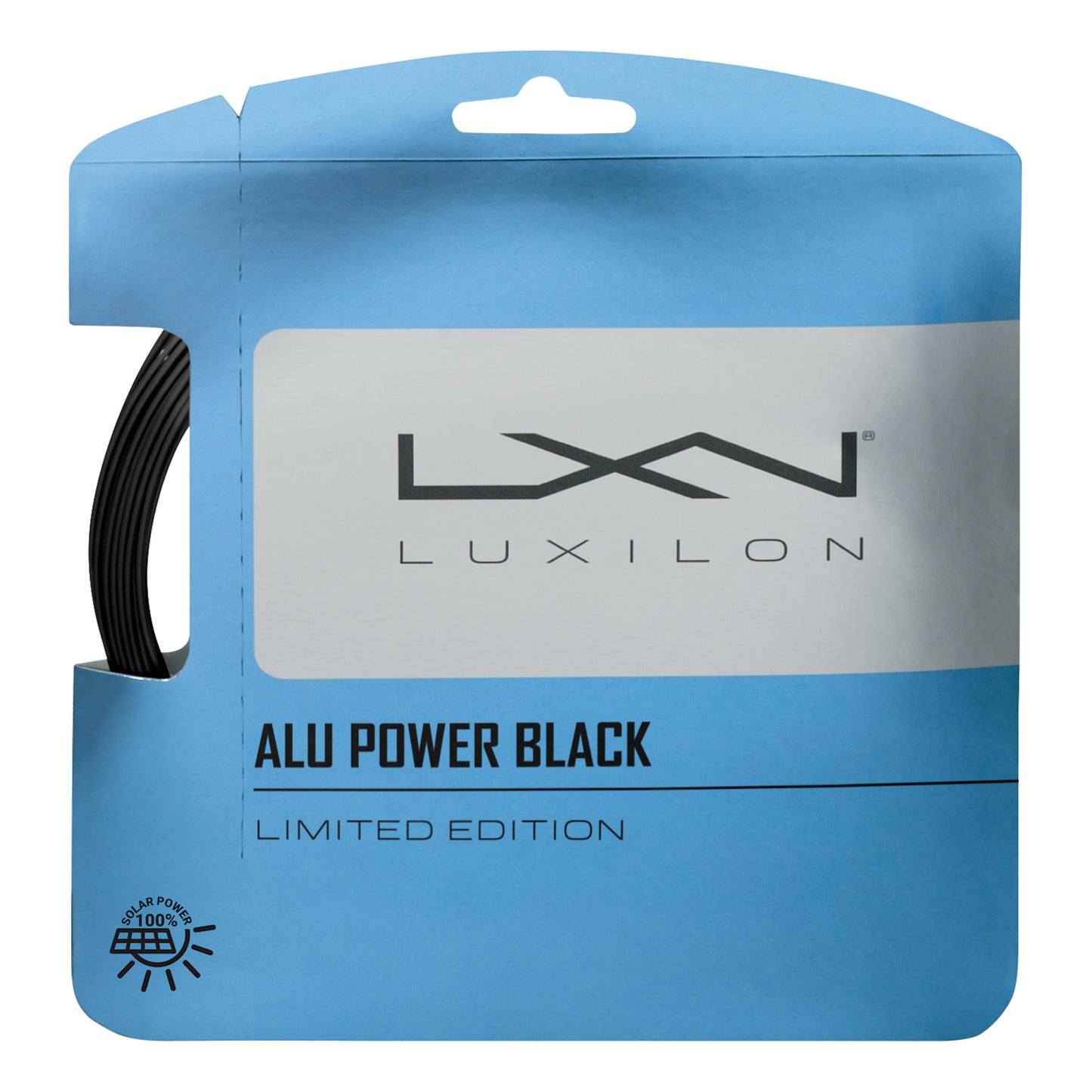 Luxilon Alu Power Black Ltd Cordage En Garniture 12,2m-Noir Luxilon Alu Power Black Ltd Cordage En Garniture 12,2m-Noir