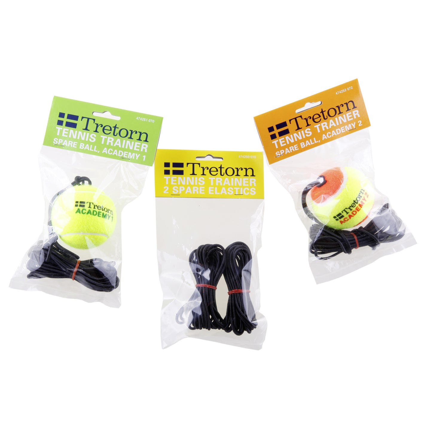 Tretorn Tennistrainer Ersatzschnur Aide à l’entraînement Pack de 2 unités Tretorn Tennistrainer Ersatzschnur Aide à l’entraînement Pack de 2 unités