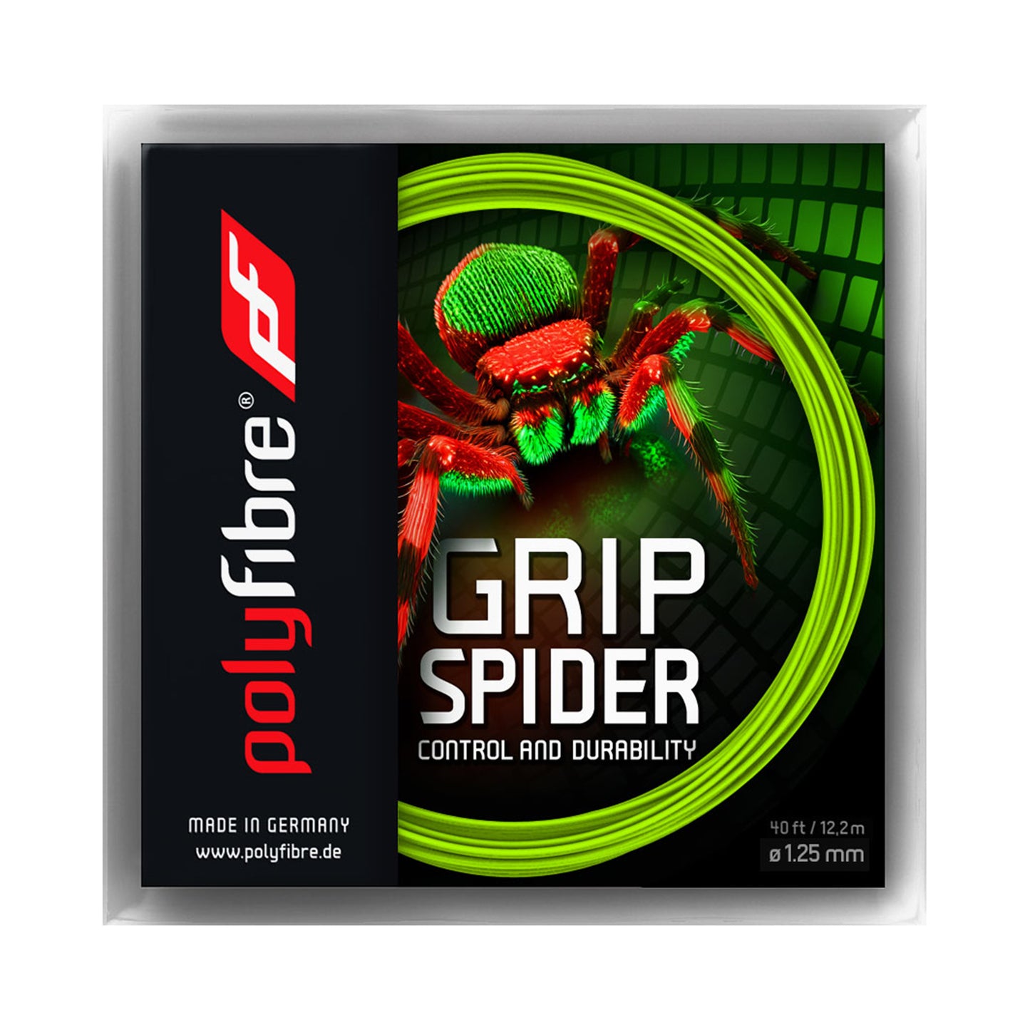 Polyfibre Grip Spider Set Snaren 12,2m-Groen Polyfibre Grip Spider Set Snaren 12,2m-Groen