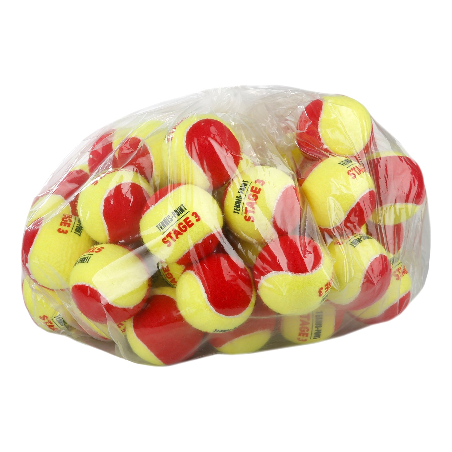 Tennis-Point Stage 3 Sac De 60 Balles Tennis-Point Stage 3 Sac De 60 Balles