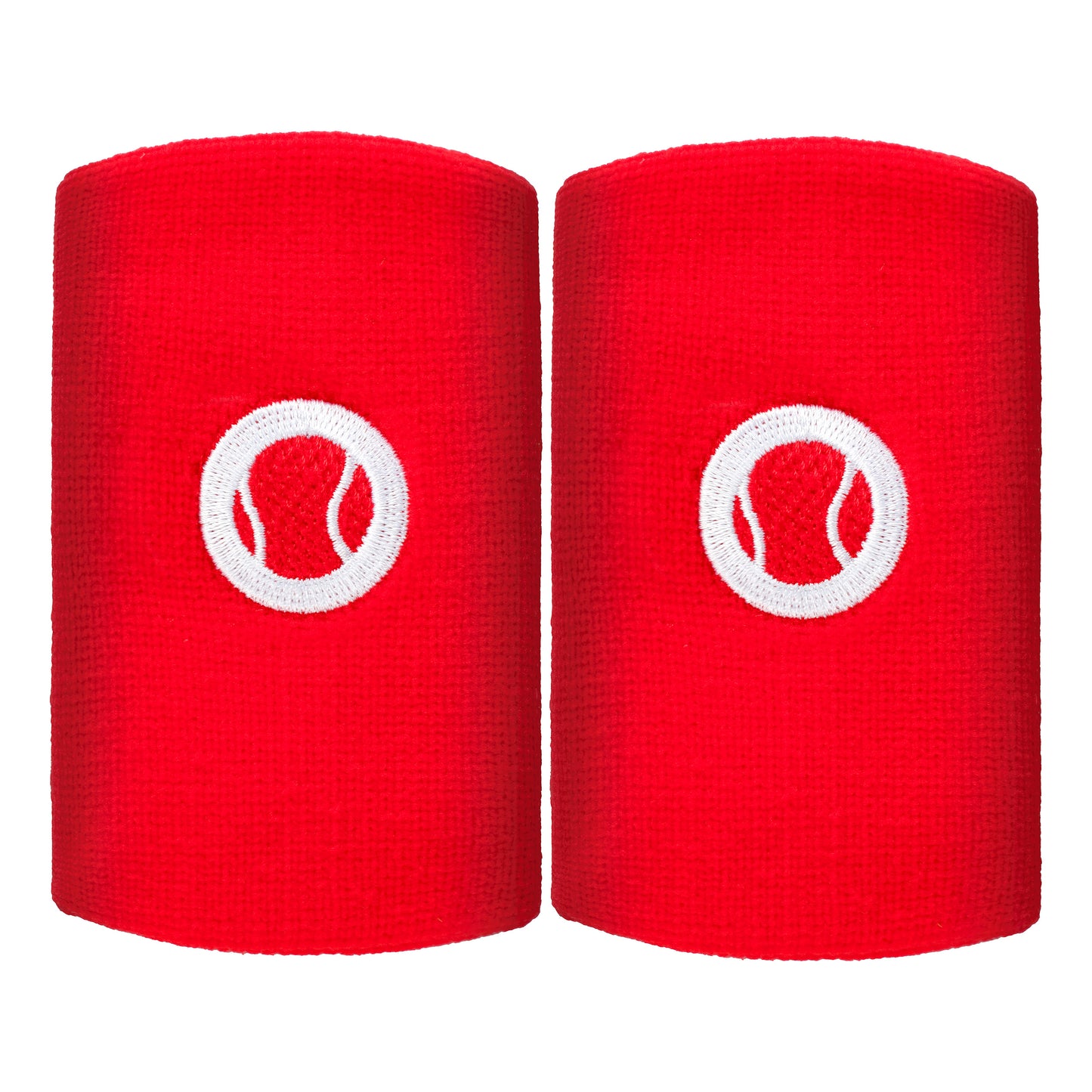 Tennis-Point Long Poignet Pack de 2 unités Unisex - rouge, Tennis-Point Long Poignet Pack de 2 unités Unisex - rouge,