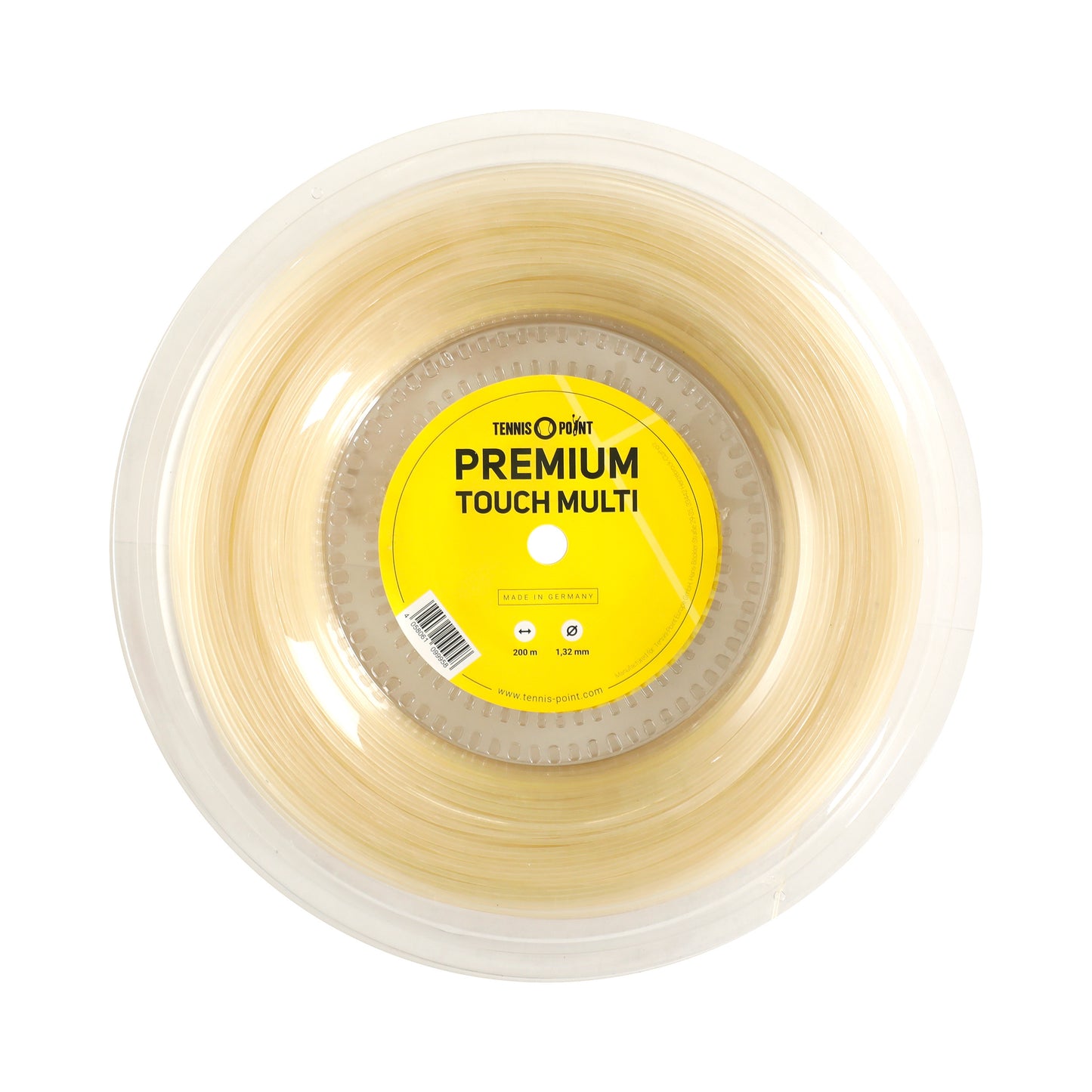 Tennis-Point Premium Touch Multi Rol Snaren 200m-Natuurlijke Kleuren Tennis-Point Premium Touch Multi Rol Snaren 200m-Natuurlijke Kleuren