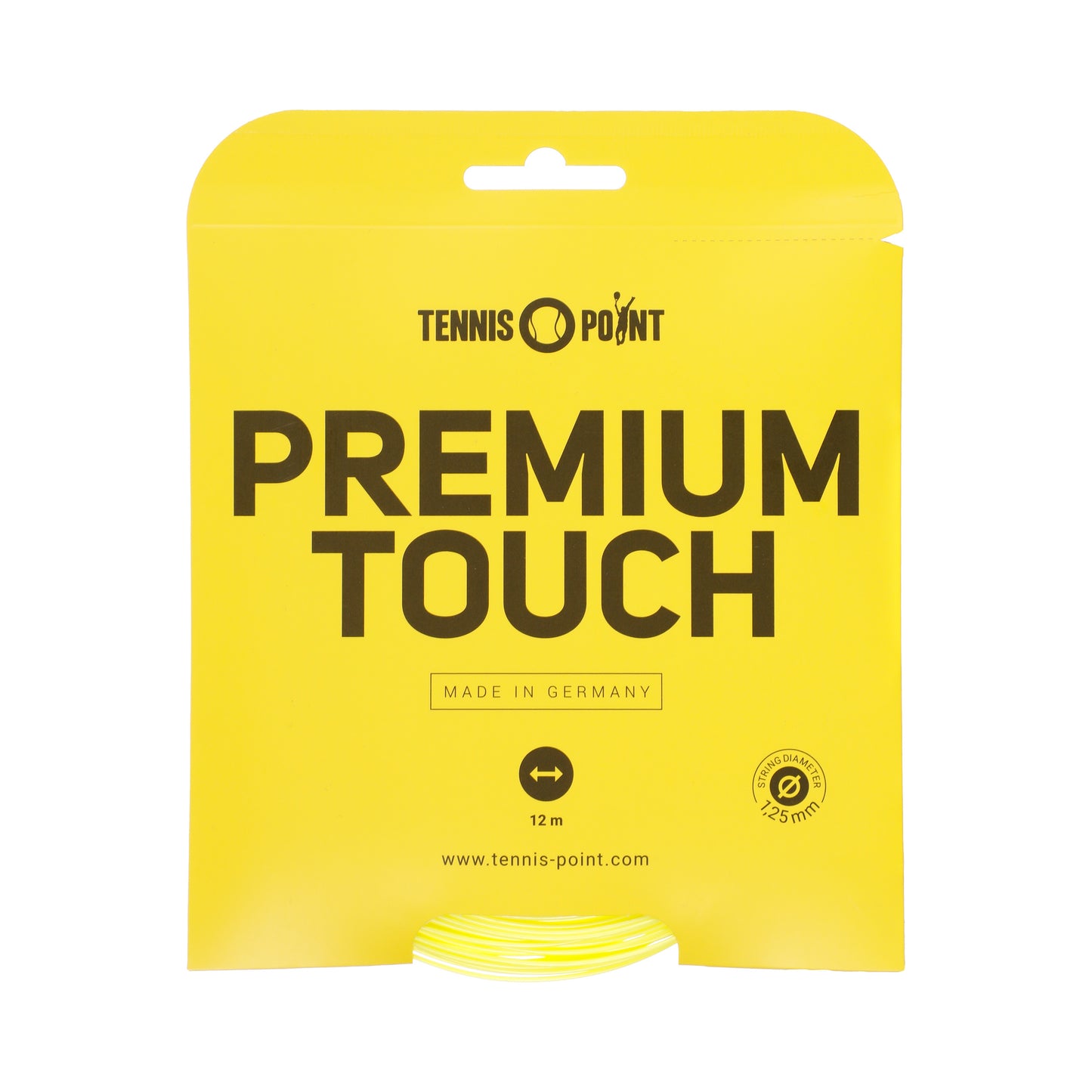 Tennis-Point Premium Touch Set Snaren 12m-Neongeel Tennis-Point Premium Touch Set Snaren 12m-Neongeel