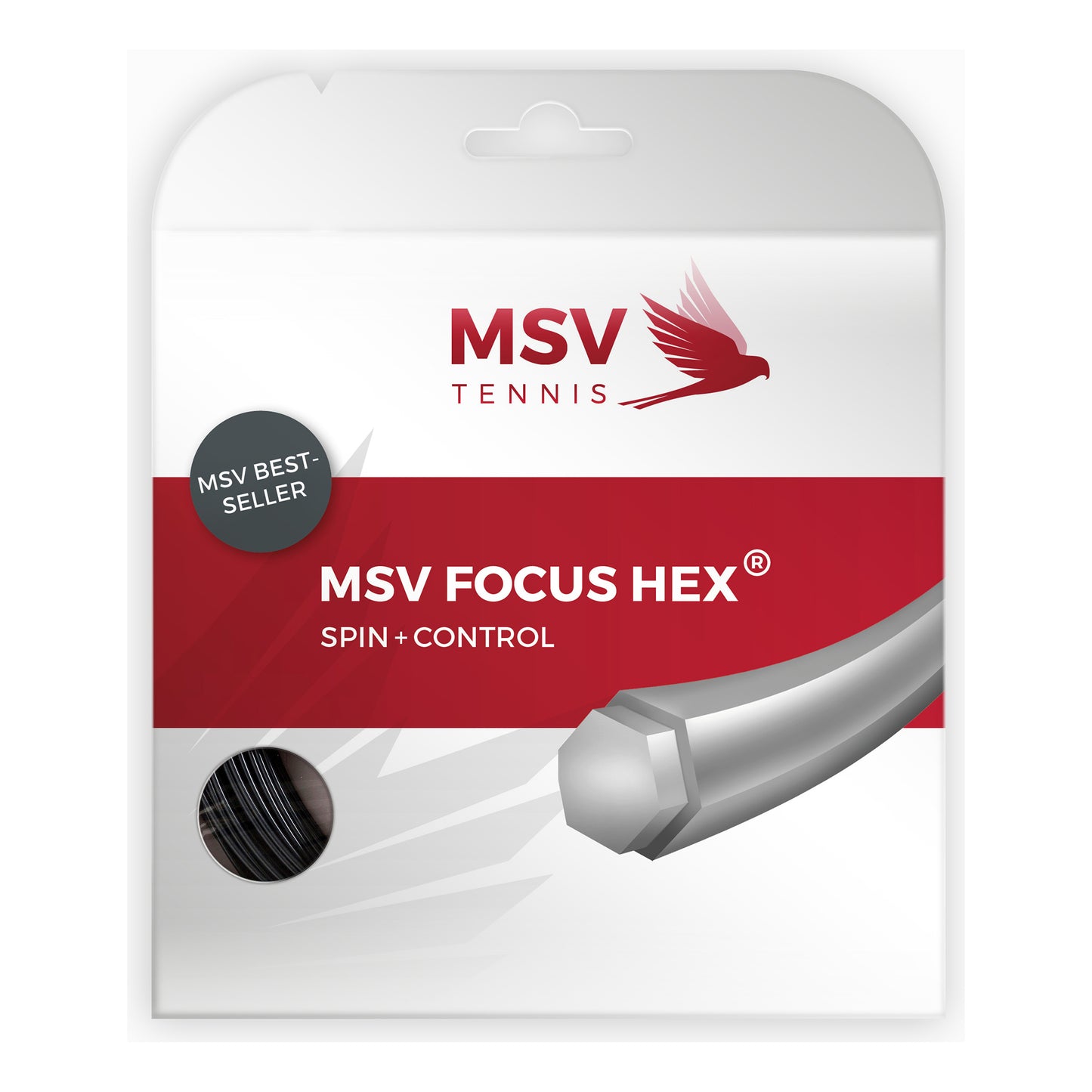 MSV Focus-HEX Set Snaren 12m-Zwart MSV Focus-HEX Set Snaren 12m-Zwart