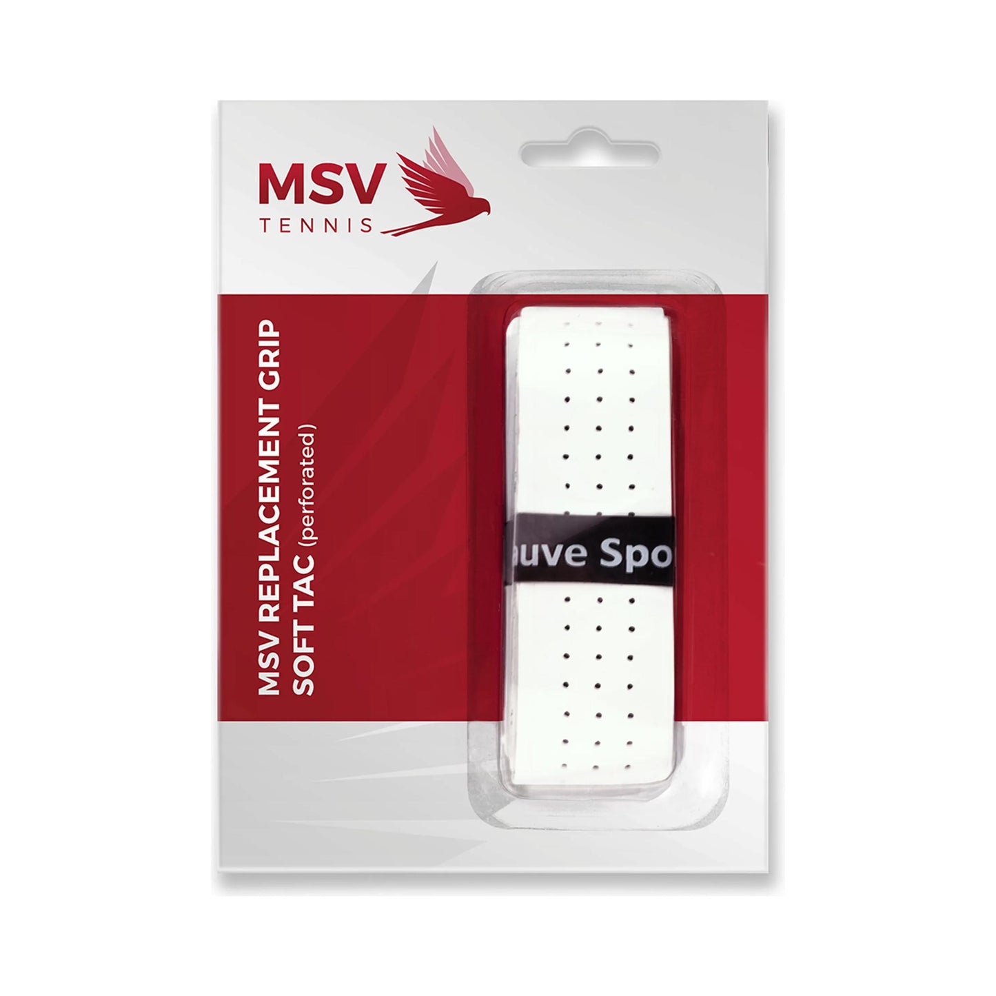 MSV Basic Grip Soft-Tac perforated Pack 1 unité - blanc MSV Basic Grip Soft-Tac perforated Pack 1 unité - blanc