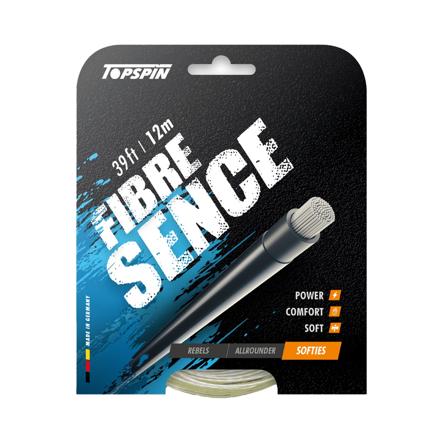 Topspin Fibre Sence 12m Set Snaren-Natuurlijke Kleuren Topspin Fibre Sence 12m Set Snaren-Natuurlijke Kleuren