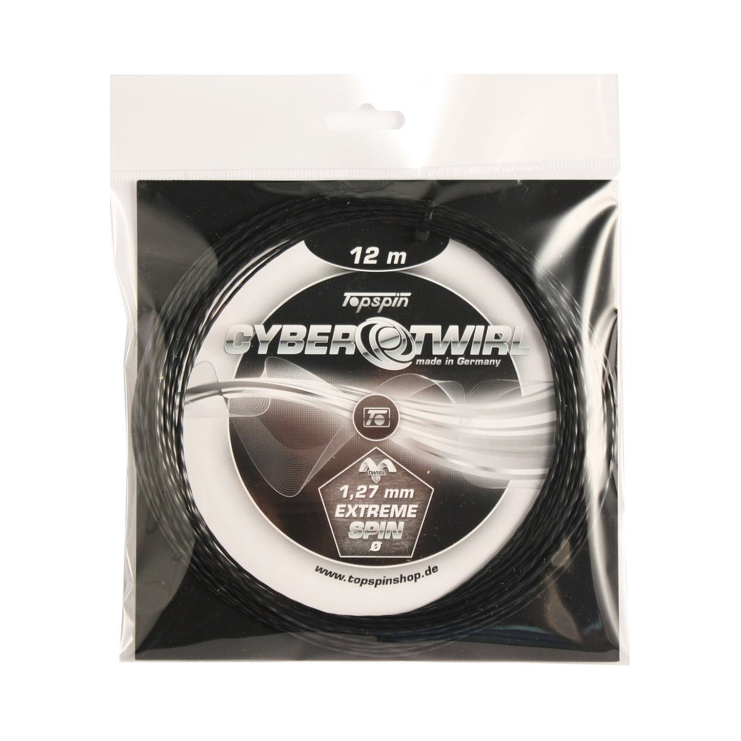 Topspin Cyber Twirl 12m Set Snaren-Zwart Topspin Cyber Twirl 12m Set Snaren-Zwart