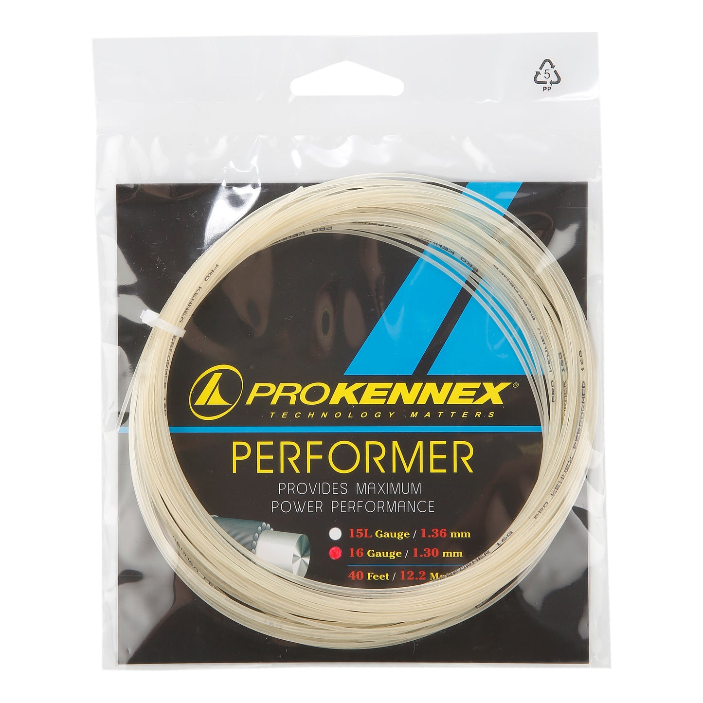 PROKENNEX Performer Cordage En Garniture 12m-Blanc PROKENNEX Performer Cordage En Garniture 12m-Blanc