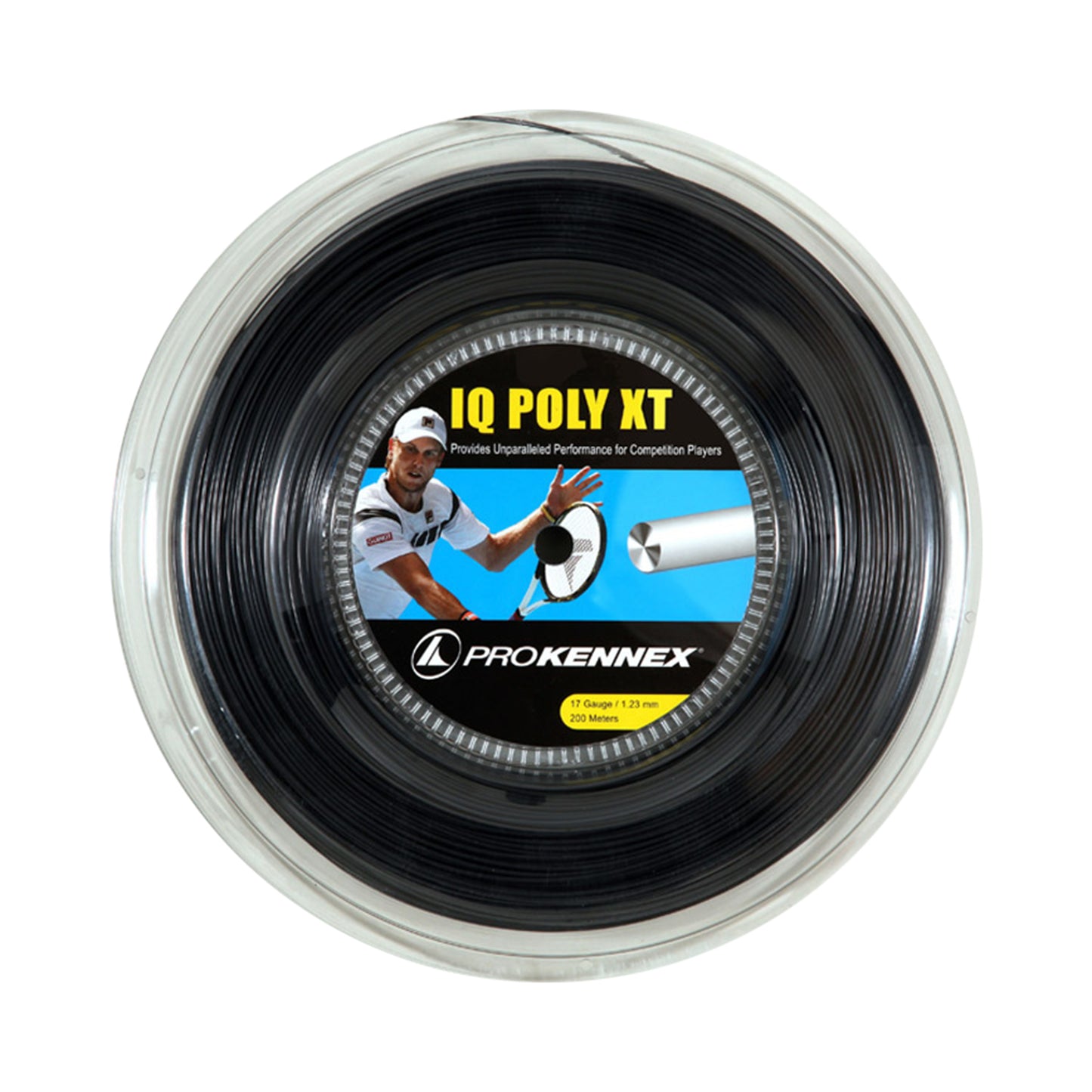 PROKENNEX Iq Poly Xt Bobine Cordage-Noir PROKENNEX Iq Poly Xt Bobine Cordage-Noir