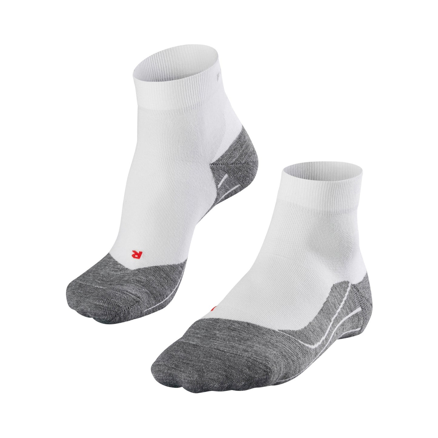 Falke RU4 Endurance Short Hardloopsokken Dames - wit, grijs Falke RU4 Endurance Short Hardloopsokken Dames - wit, grijs