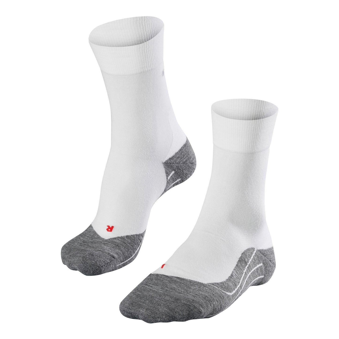 Falke RU4 Sportsokken Heren-Wit,Grijs Falke RU4 Sportsokken Heren-Wit,Grijs