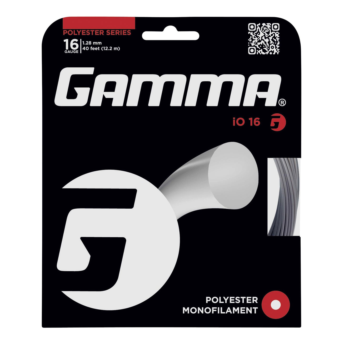 Gamma IO Cordage En Garniture 12,2m-Argent Gamma IO Cordage En Garniture 12,2m-Argent
