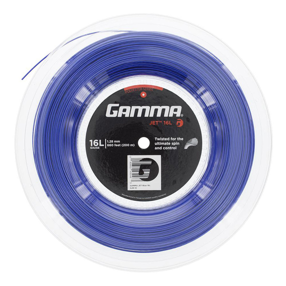 Gamma Jet Rol Snaren 200m-Blauw Gamma Jet Rol Snaren 200m-Blauw