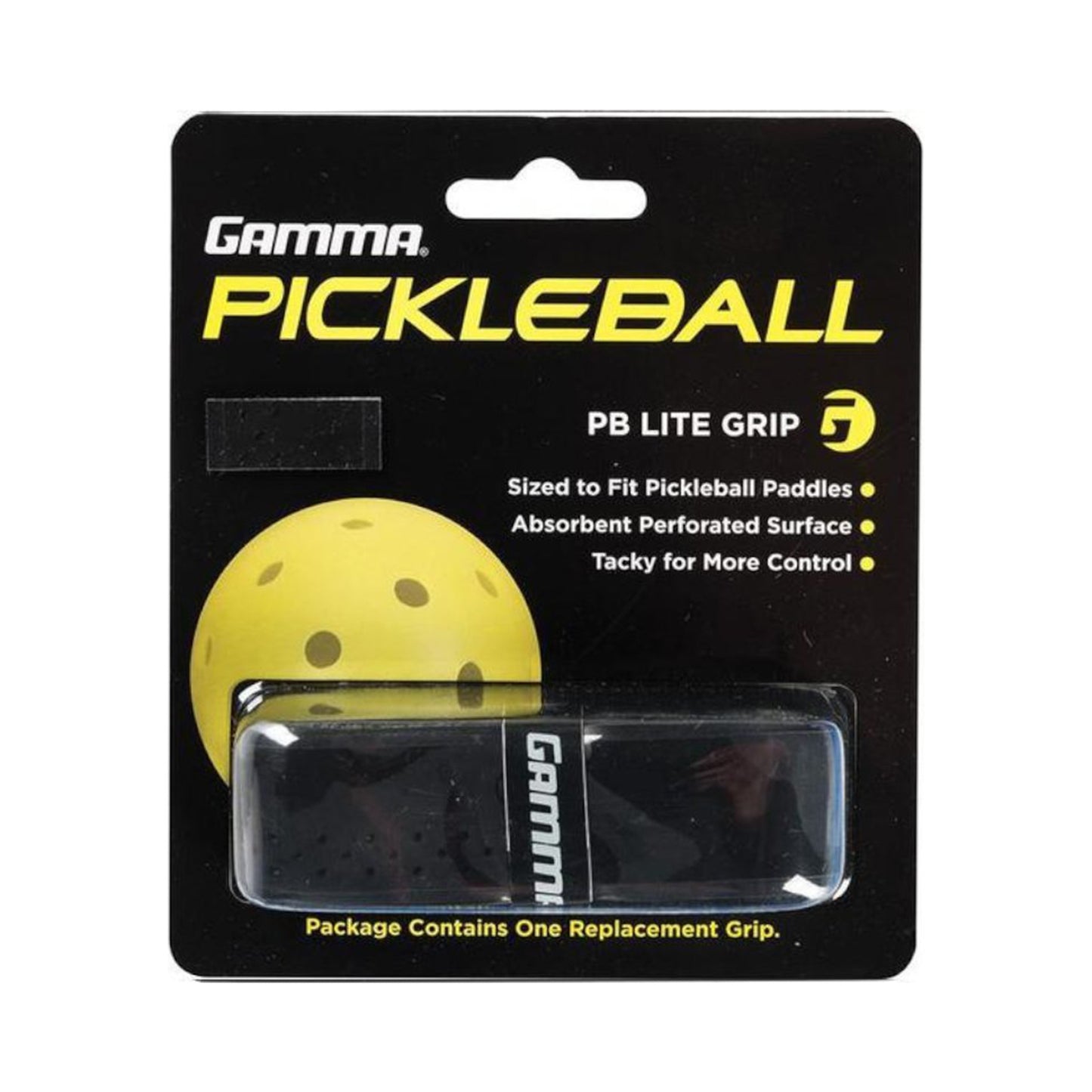 Gamma Pickleball Pro Lite-Zwart Gamma Pickleball Pro Lite-Zwart