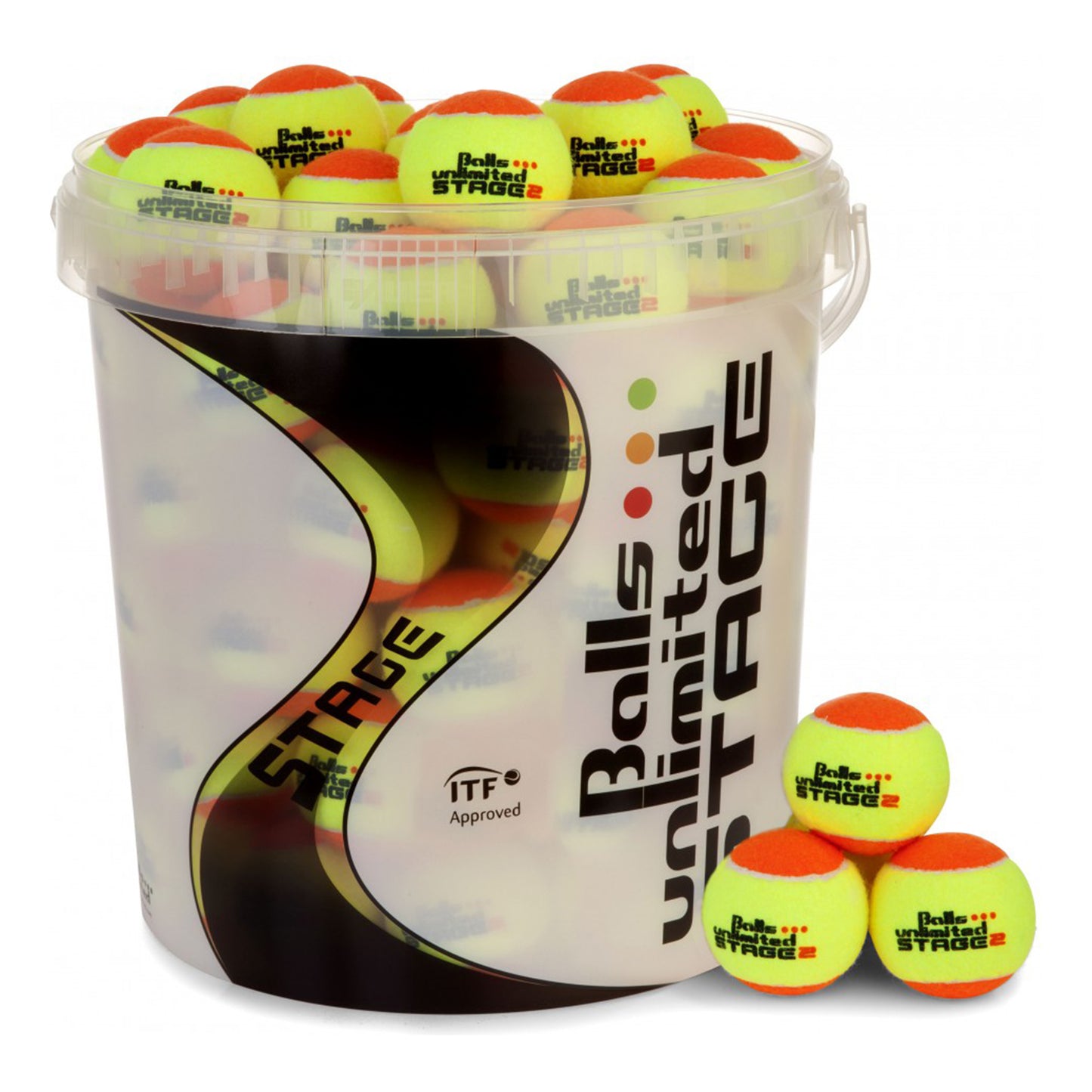 Balls Unlimited Seau de 60 balles Stage 2 Balls Unlimited Seau de 60 balles Stage 2