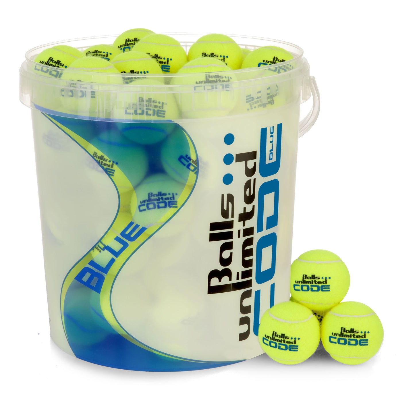 Balls Unlimited Seau de 60 balles Code Blue Balls Unlimited Seau de 60 balles Code Blue