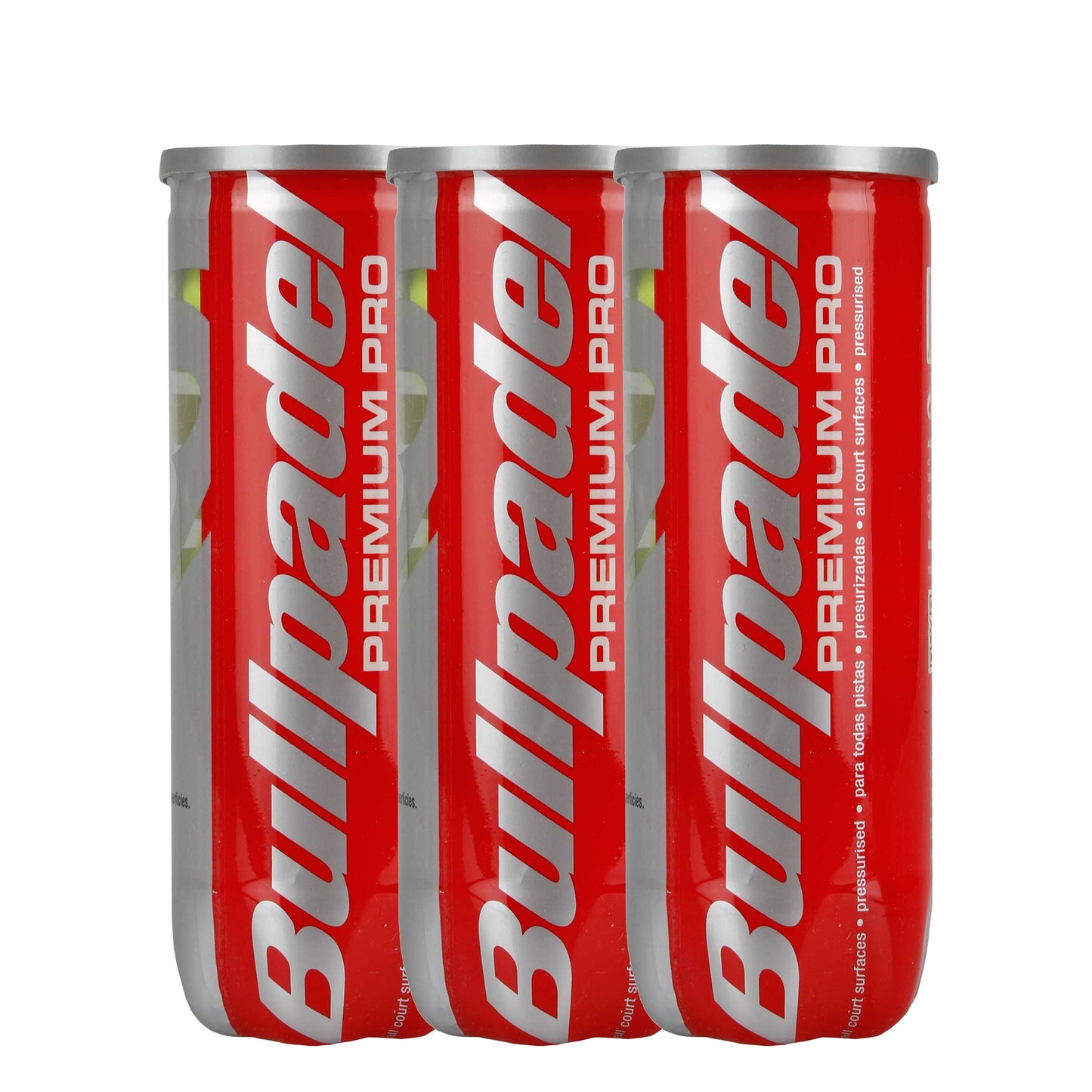 Bullpadel 3 Tubes de 3 Premium Pro Bullpadel 3 Tubes de 3 Premium Pro