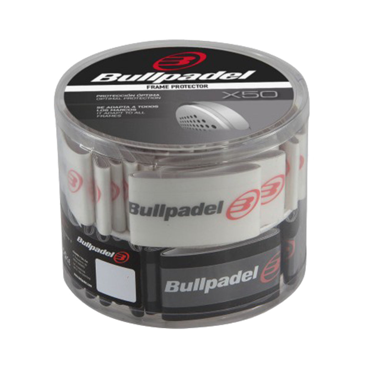 Bullpadel Protection Cadre Box De 50-Noir Bullpadel Protection Cadre Box De 50-Noir