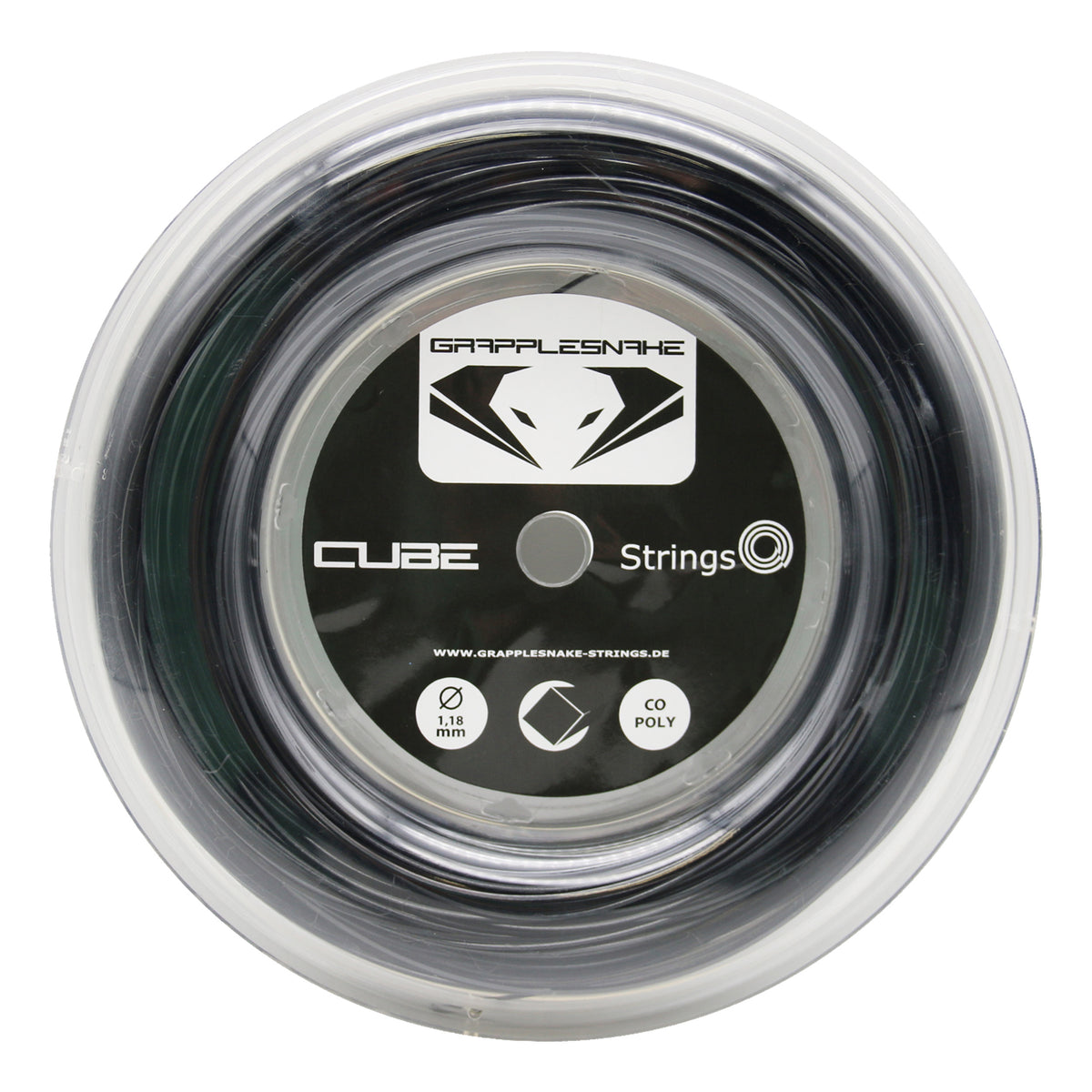 Grapplesnake Cube Rol snaren 200m - zwart Grapplesnake Cube Rol snaren 200m - zwart