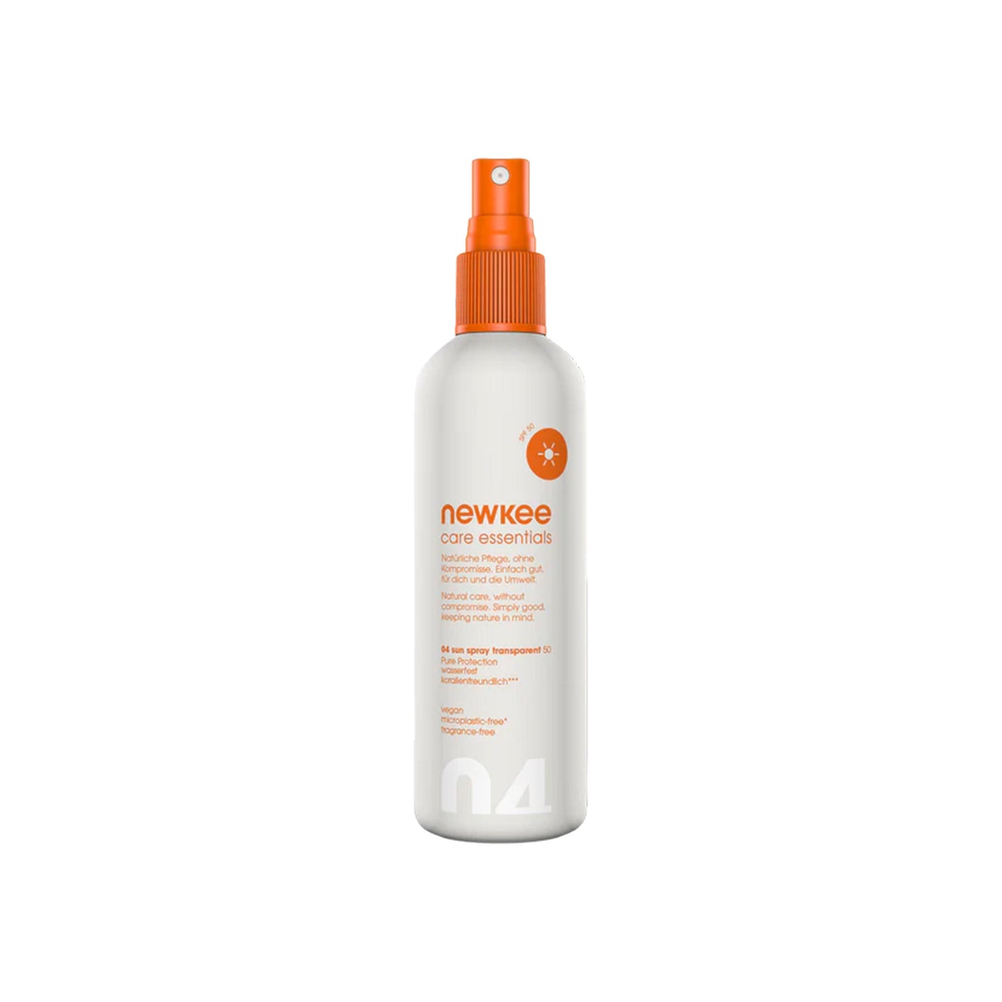 Newkee Sun Spray transparent 50 Cosmétiques - blanc, orange Newkee Sun Spray transparent 50 Cosmétiques - blanc, orange