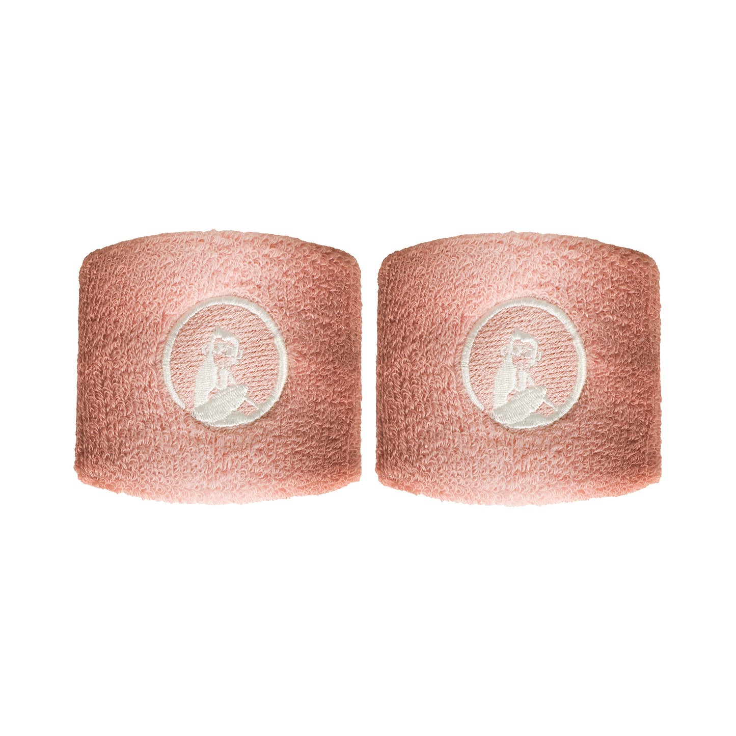 Quiet Please Zweetband Verpakking 2 stuks kort - oud roze Quiet Please Zweetband Verpakking 2 stuks kort - oud roze