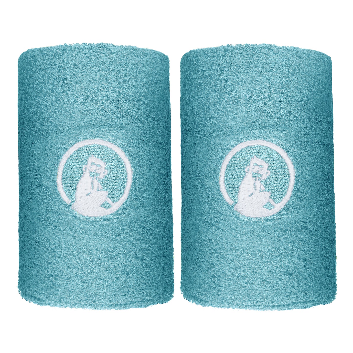 Quiet Please Poignet Pack de 2 unités long - bleu clair Quiet Please Poignet Pack de 2 unités long - bleu clair