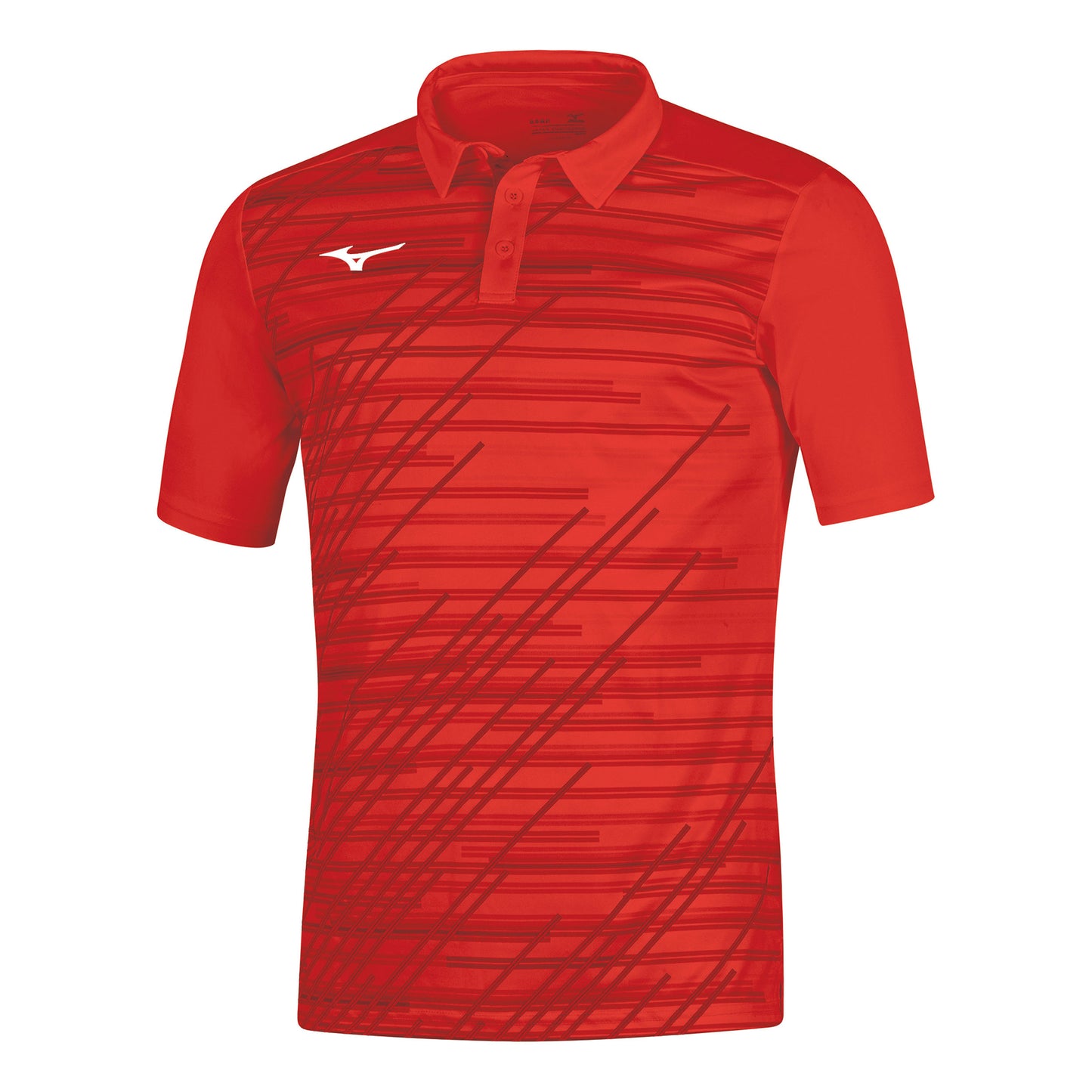 Mizuno Team Chiba Polo Heren-rood Mizuno Team Chiba Polo Heren-rood