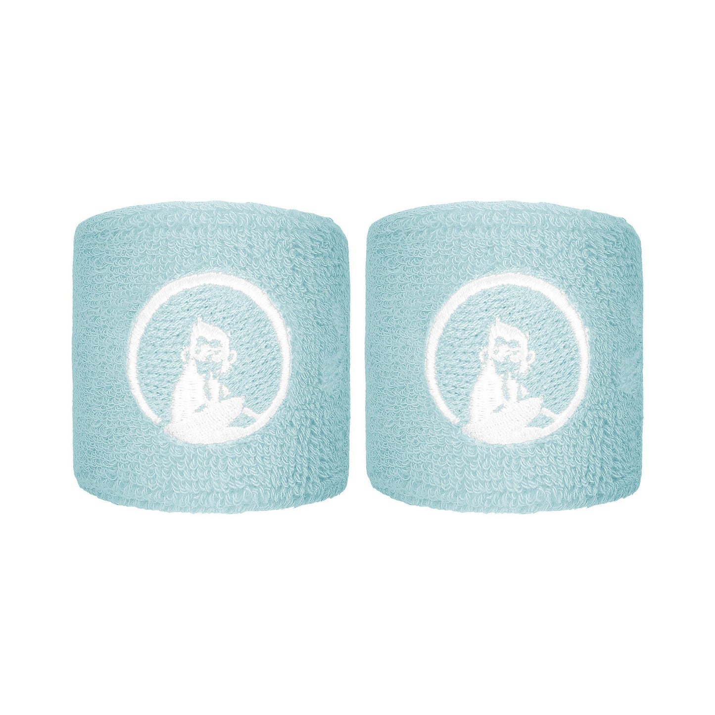 Quiet Please Memories Faded Memories Zweetband Verpakking 2 stuks Unisex - lichtblauw Quiet Please Memories Faded Memories Zweetband Verpakking 2 stuks Unisex - lichtblauw