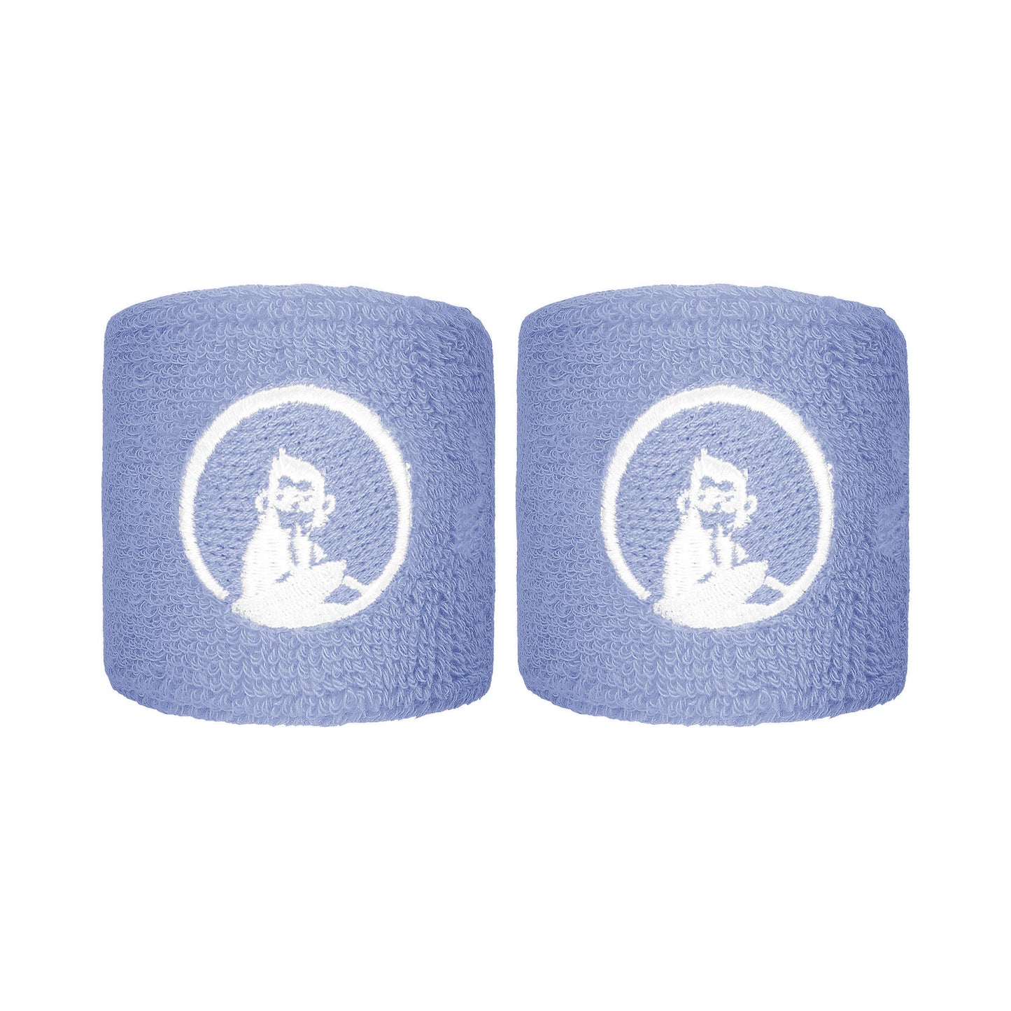 Quiet Please Glow Poignet Pack de 2 unités court - bleu cobalt Quiet Please Glow Poignet Pack de 2 unités court - bleu cobalt