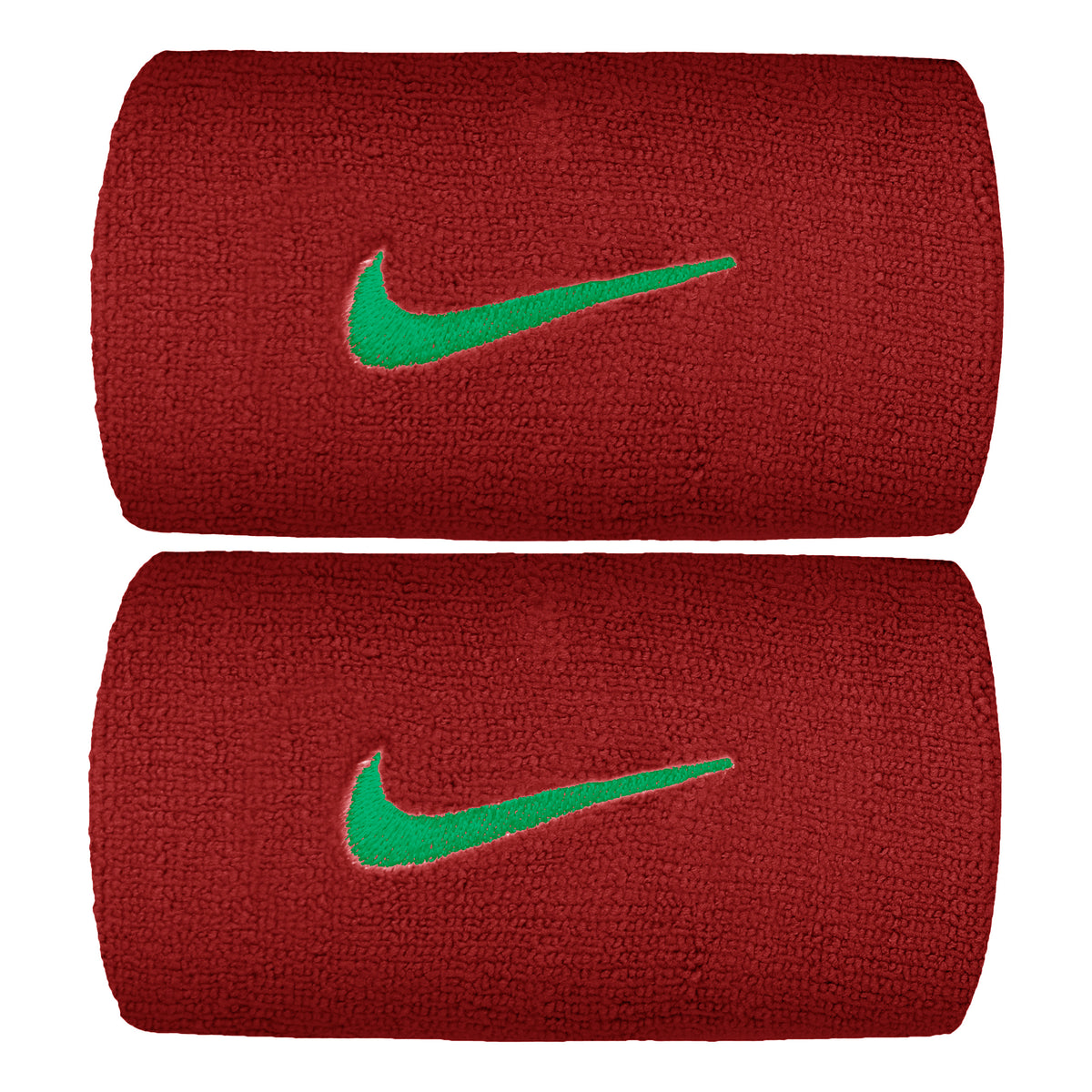 Nike Premier DW Zweetband Verpakking 2 stuks lang - donkerrood, mint Nike Premier DW Zweetband Verpakking 2 stuks lang - donkerrood, mint