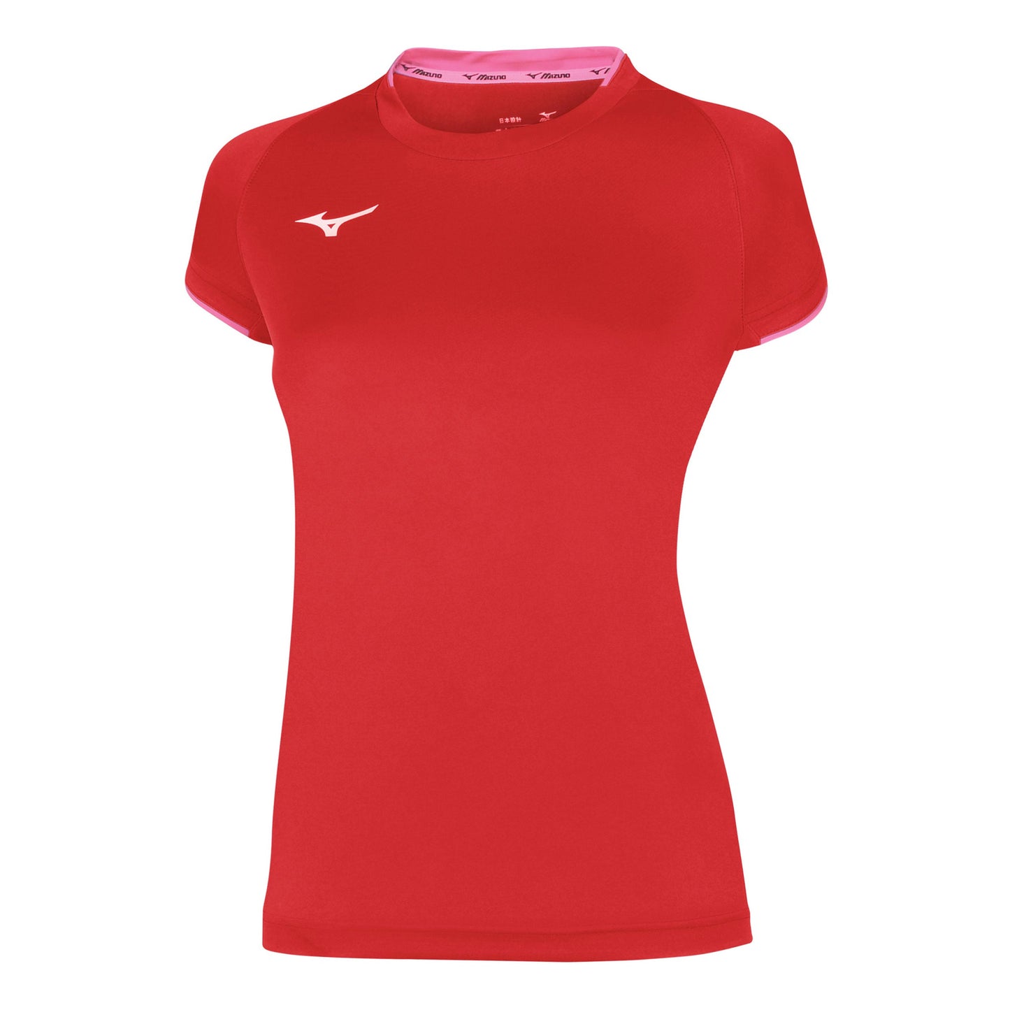 Mizuno Core T-shirt Femmes - rouge, rose Mizuno Core T-shirt Femmes - rouge, rose