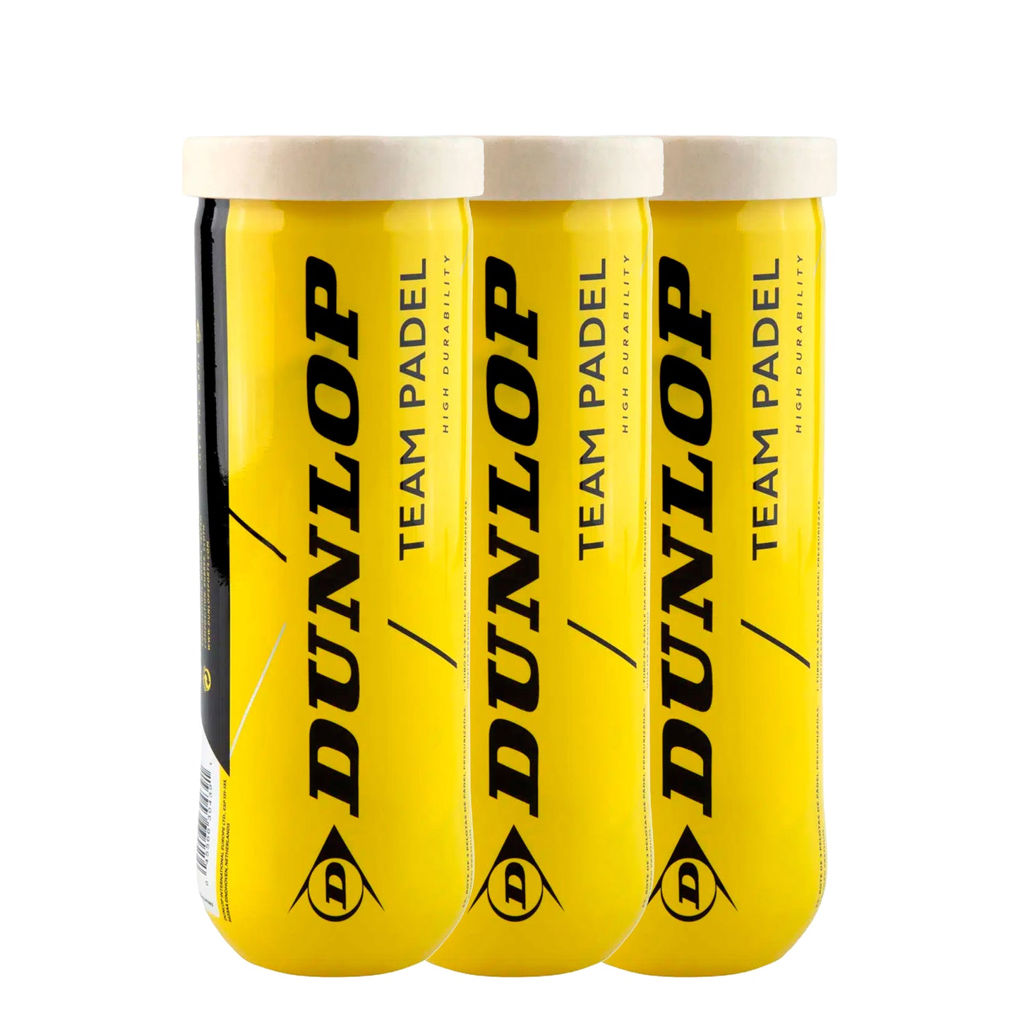 Dunlop Team Padel 3x verpakking 3 stuks Dunlop Team Padel 3x verpakking 3 stuks