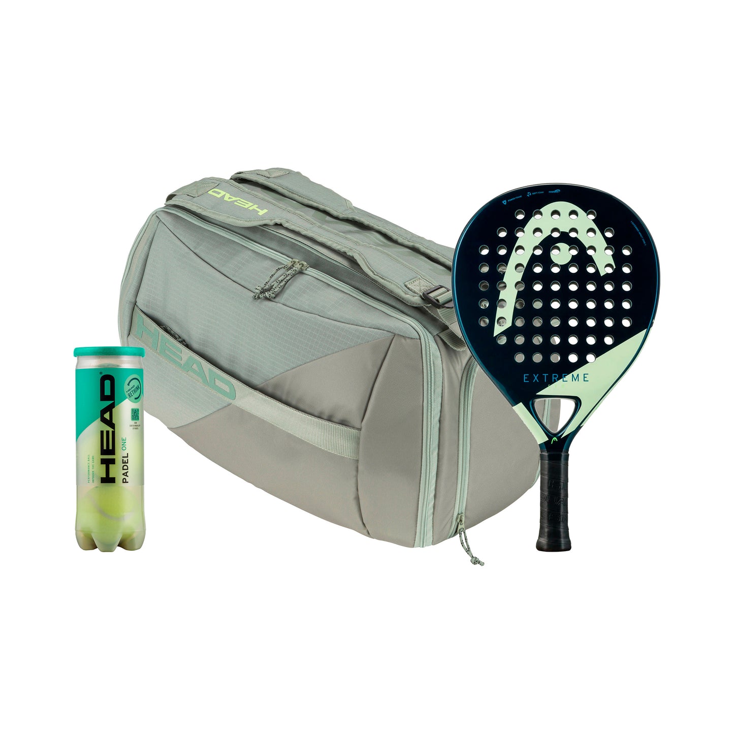 HEAD Evo Extreme 2025 + sac de tennis, + tube de balles HEAD Evo Extreme 2025 + sac de tennis, + tube de balles