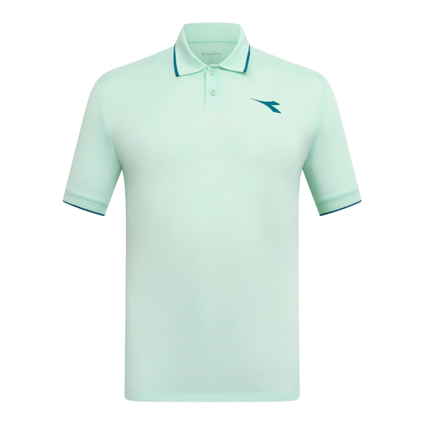 Diadora Match Polo Heren-groen Diadora Match Polo Heren-groen
