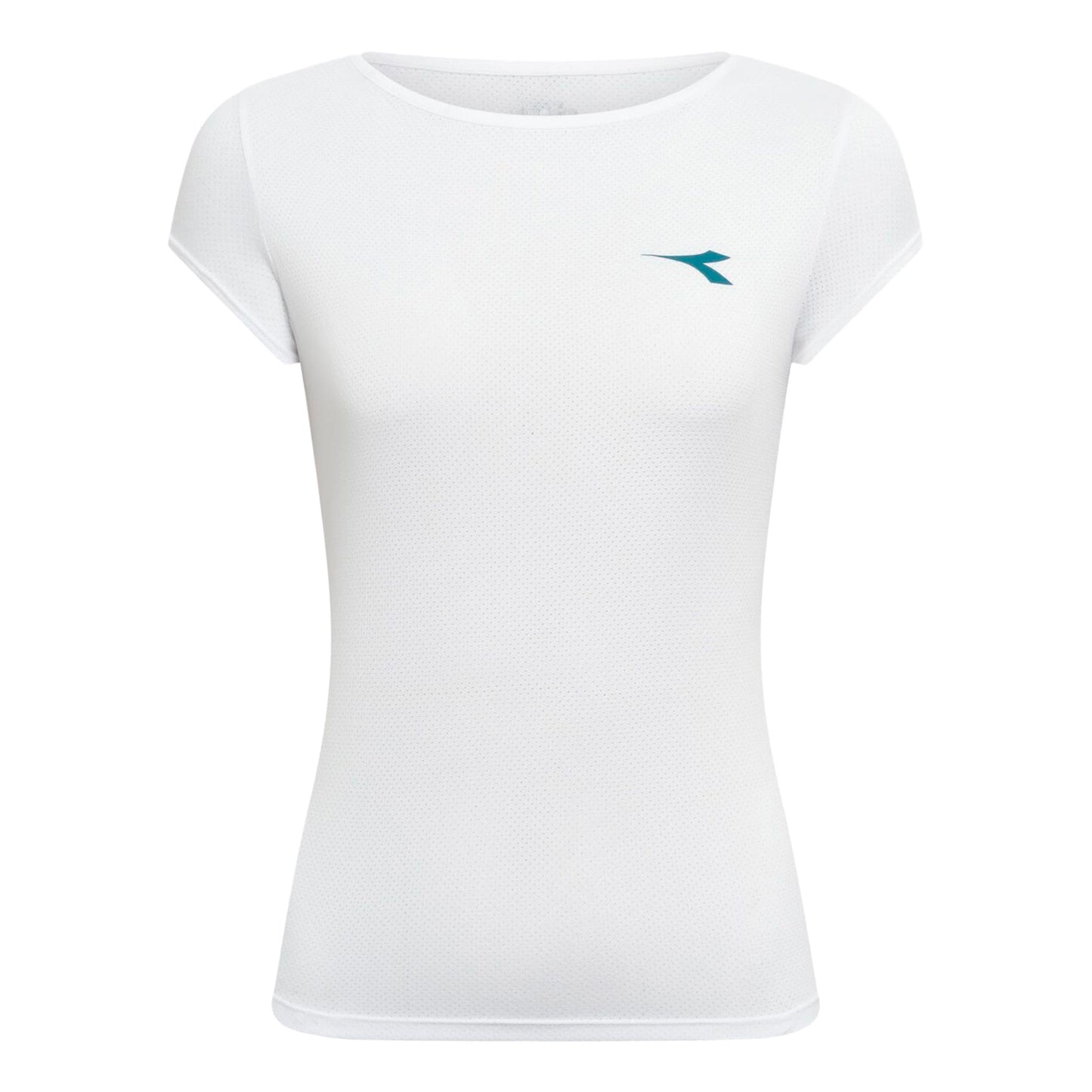 Diadora Court T-shirt Dames-wit Diadora Court T-shirt Dames-wit