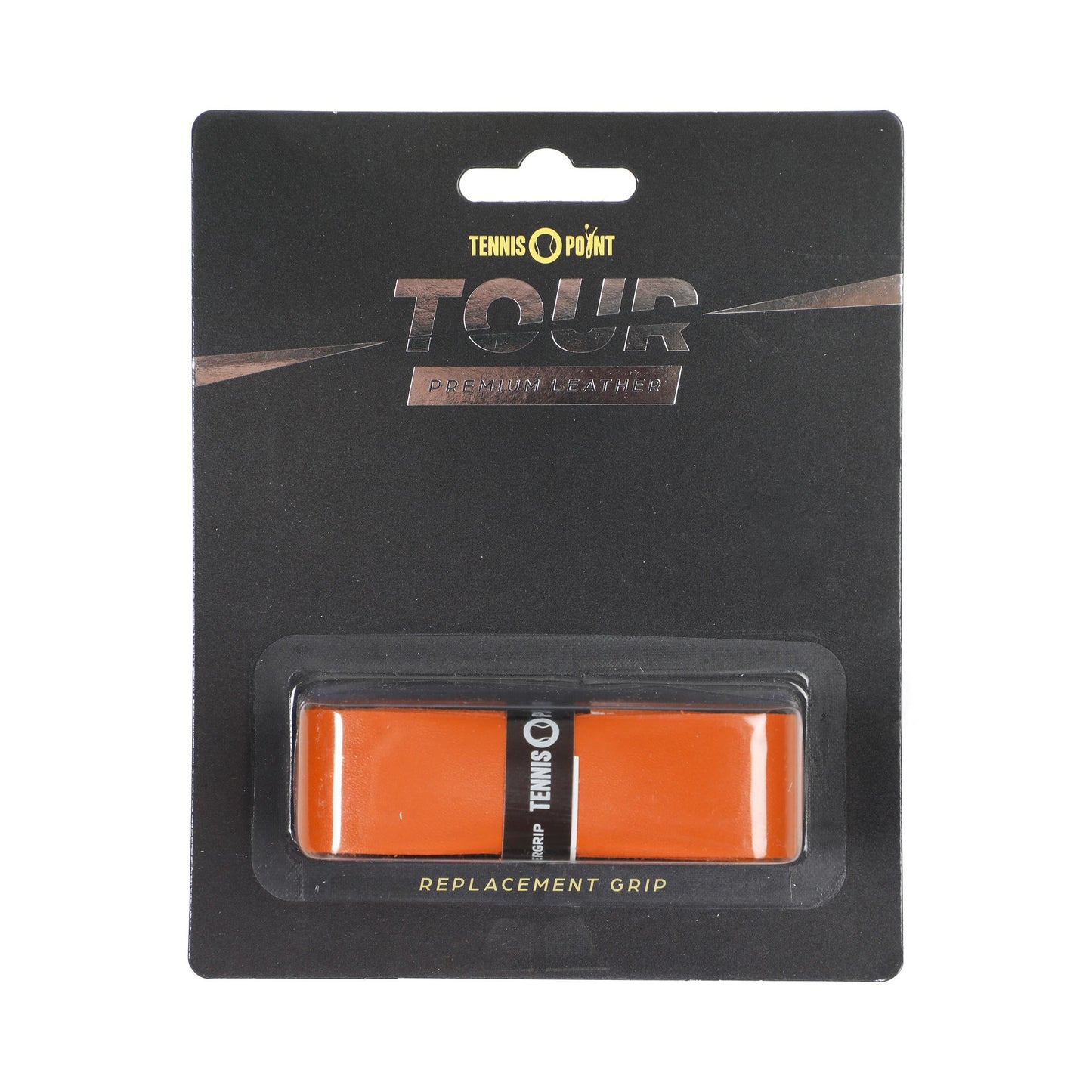 Tennis-Point Tour Leather Replacement Grip Verpakking 1 stuk - bruin Tennis-Point Tour Leather Replacement Grip Verpakking 1 stuk - bruin