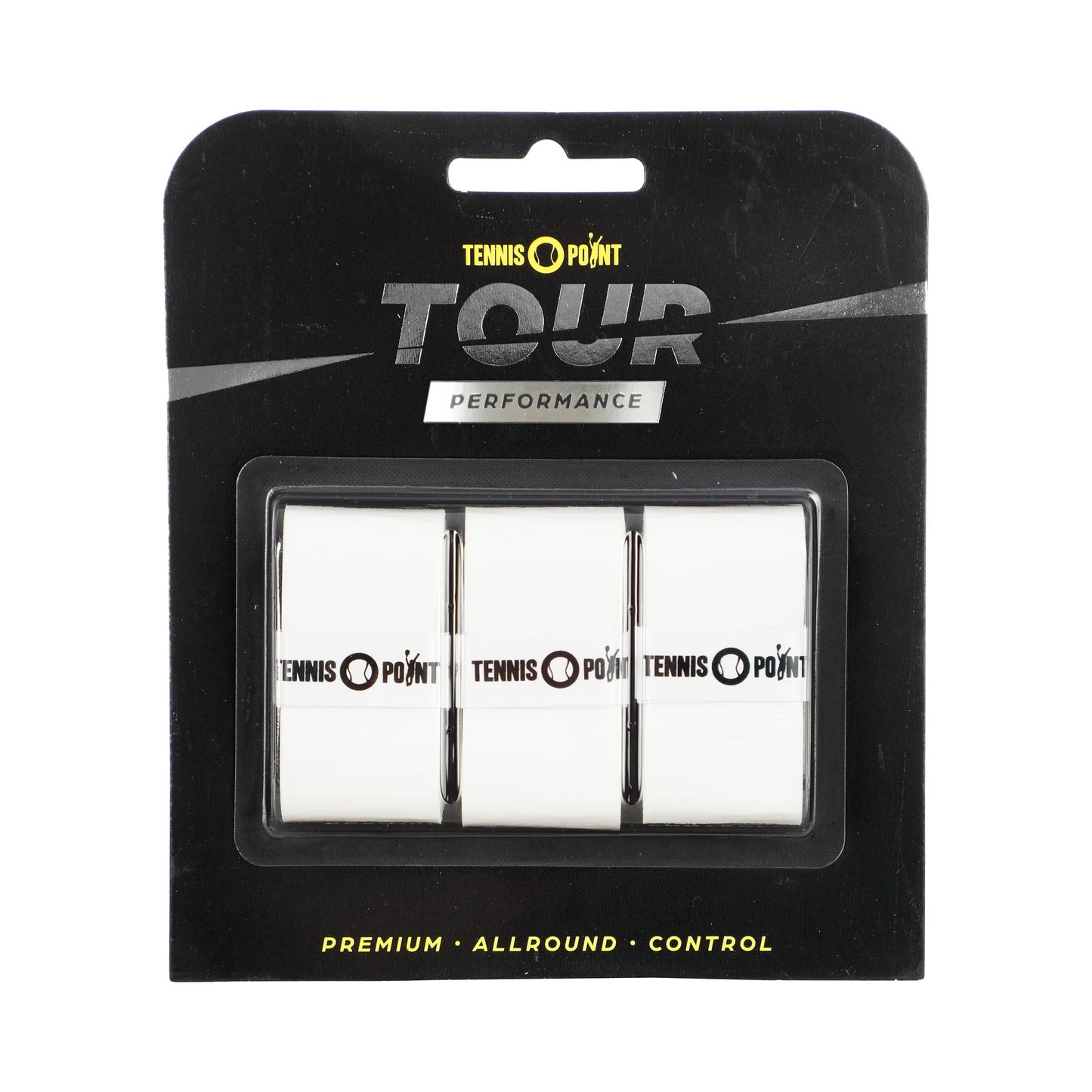 Tennis-Point Tour Performance Pack de 3 - blanc Tennis-Point Tour Performance Pack de 3 - blanc