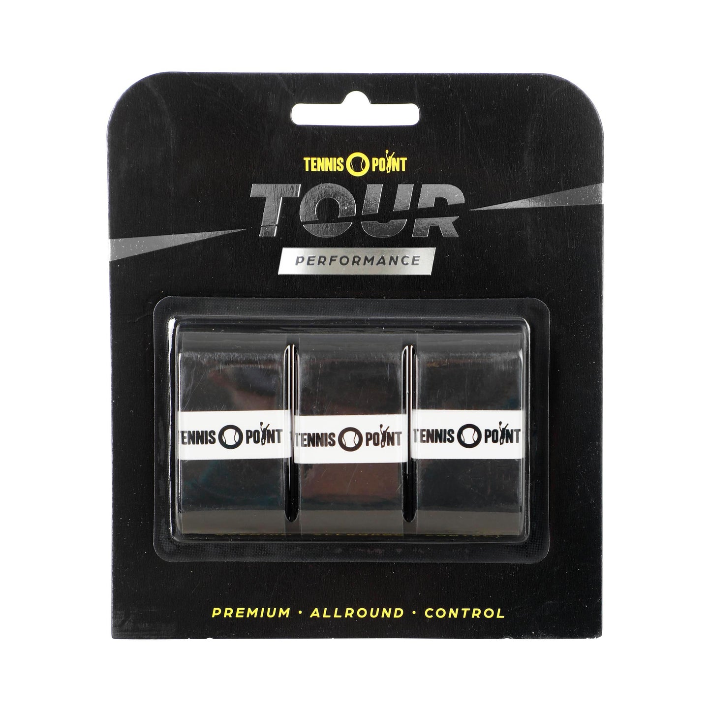 Tennis-Point Tour Performance Pack de 3 - noir Tennis-Point Tour Performance Pack de 3 - noir