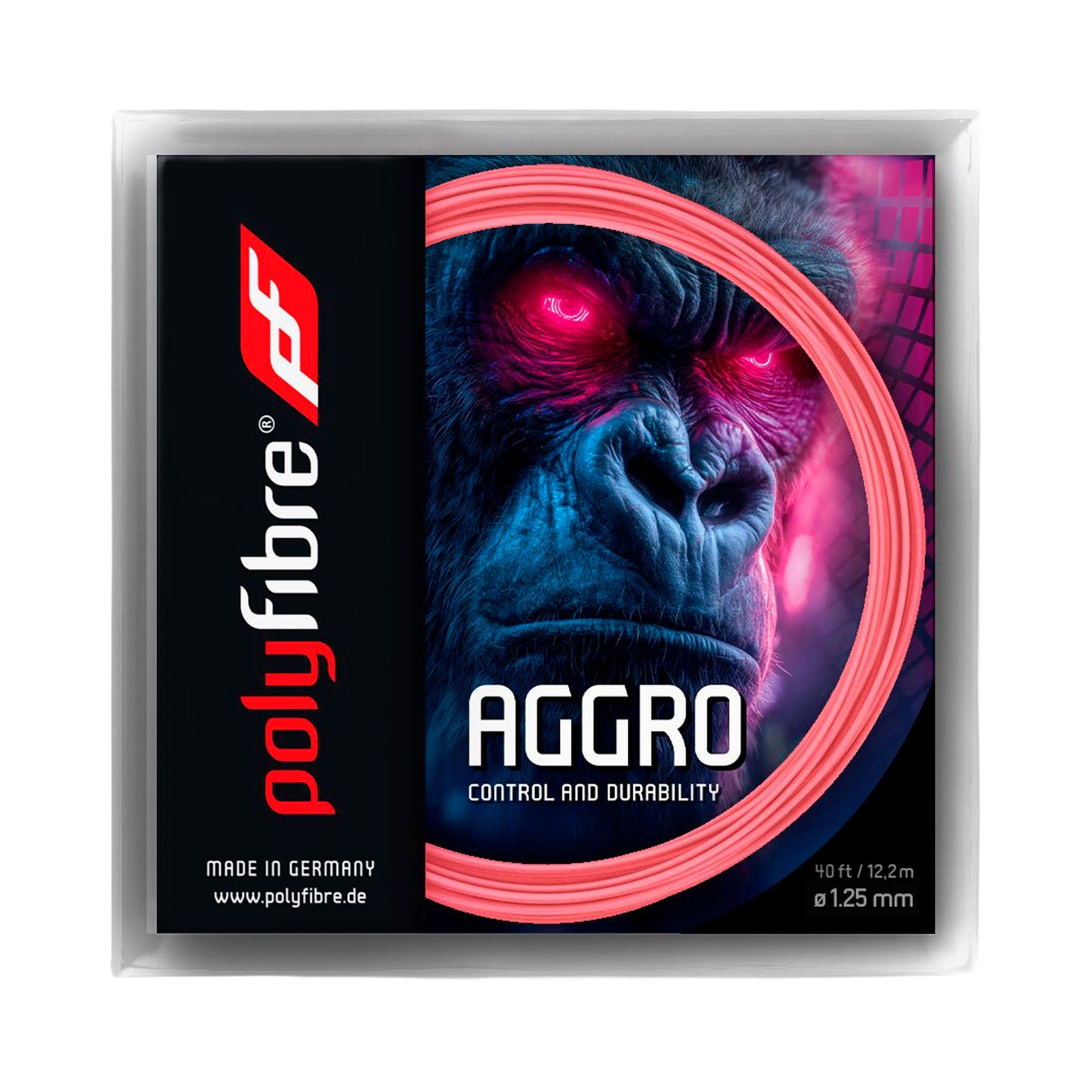 Polyfibre Aggro Set snaren 12,2m - roze Polyfibre Aggro Set snaren 12,2m - roze