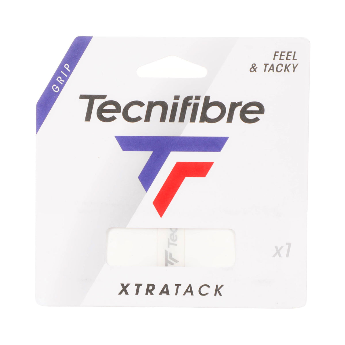 Tecnifibre X-Tra Tack Pack 1 unité - blanc Tecnifibre X-Tra Tack Pack 1 unité - blanc