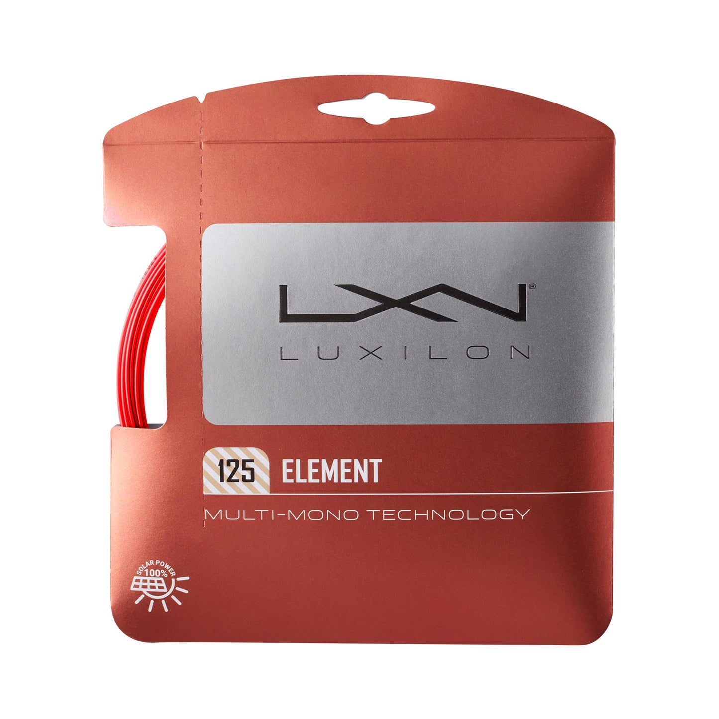 Luxilon Element Set snaren 12,2m - rood Luxilon Element Set snaren 12,2m - rood
