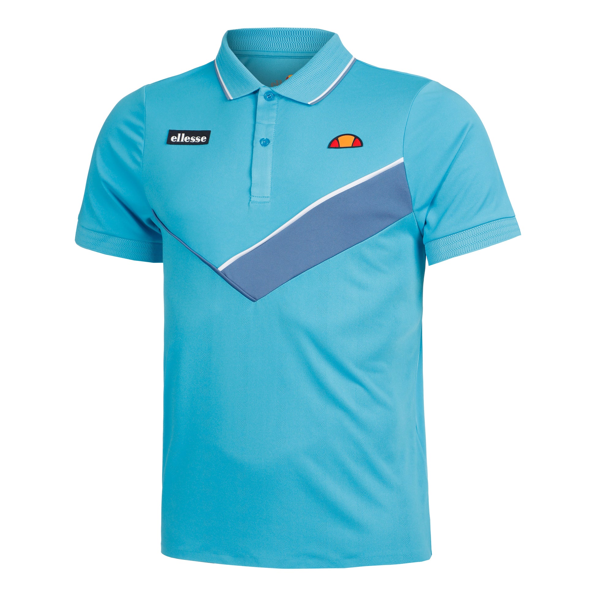 Ellesse Tolbiac Polo Heren - turkoois,