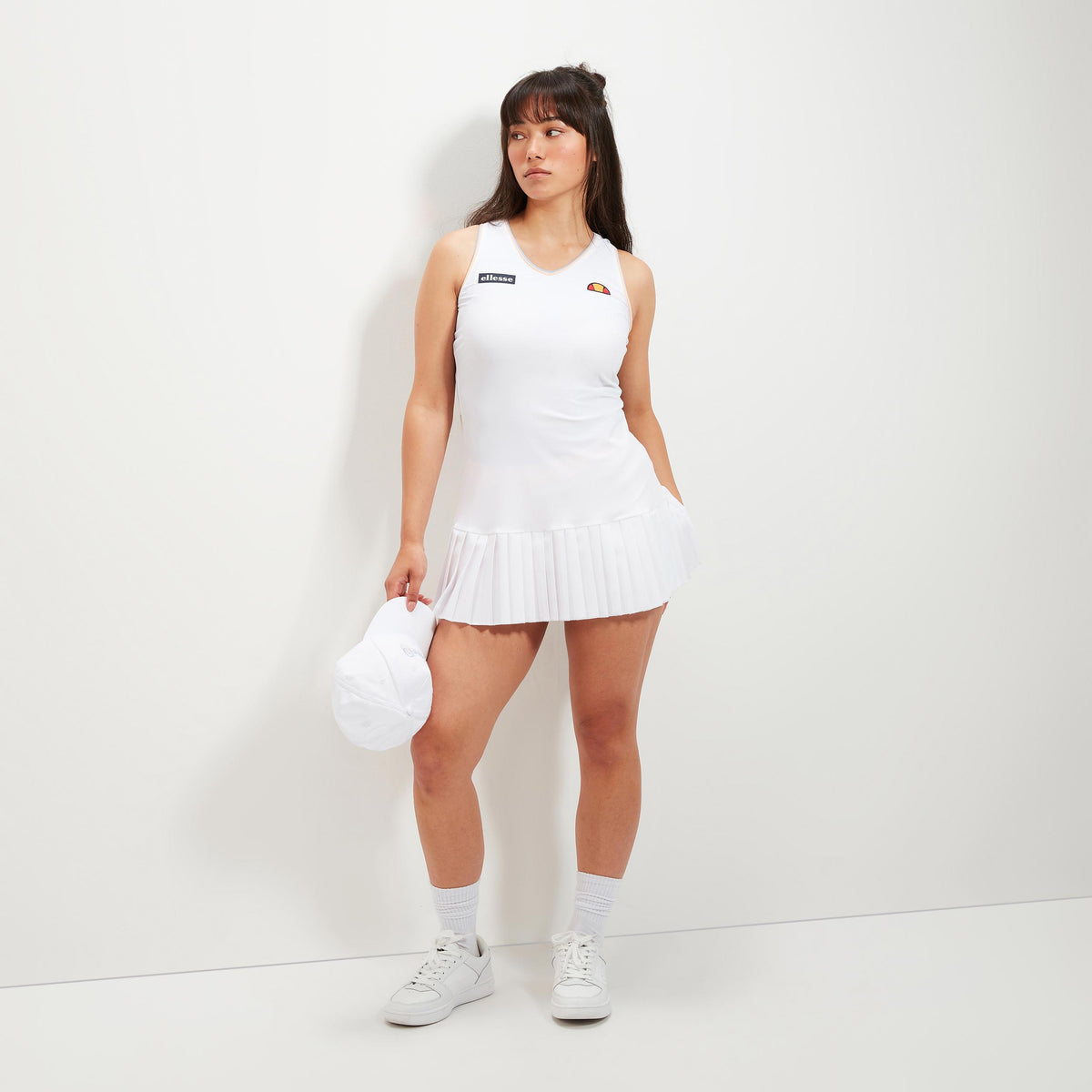 Ellesse Guinevere Robe Femmes - blanc,