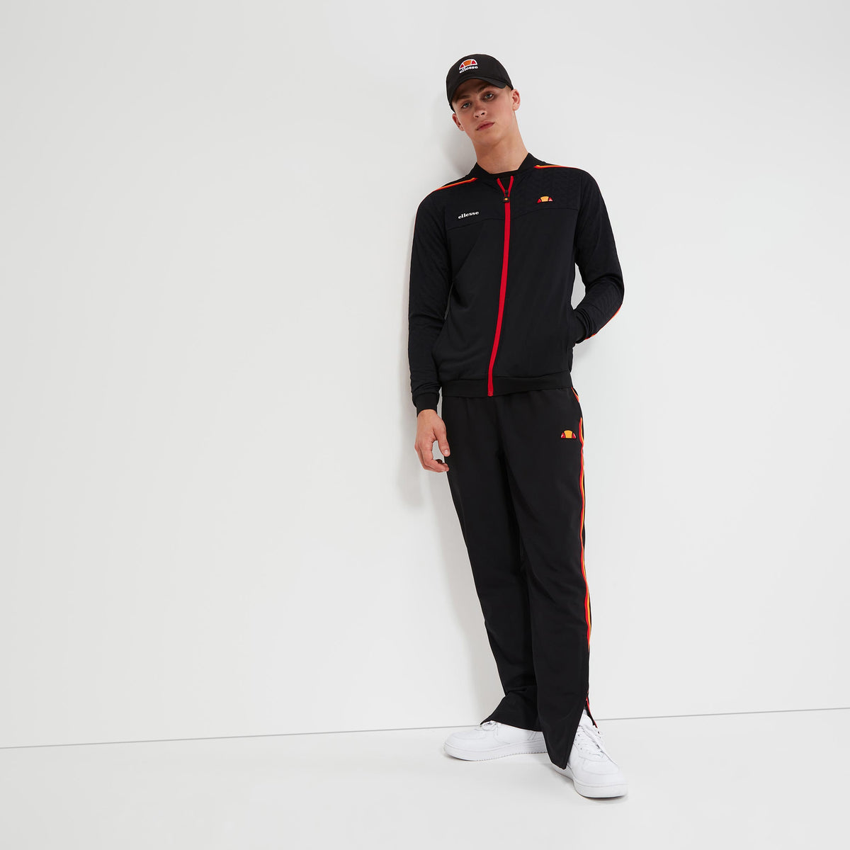 Ellesse Millook Trainingsjack Heren - zwart,