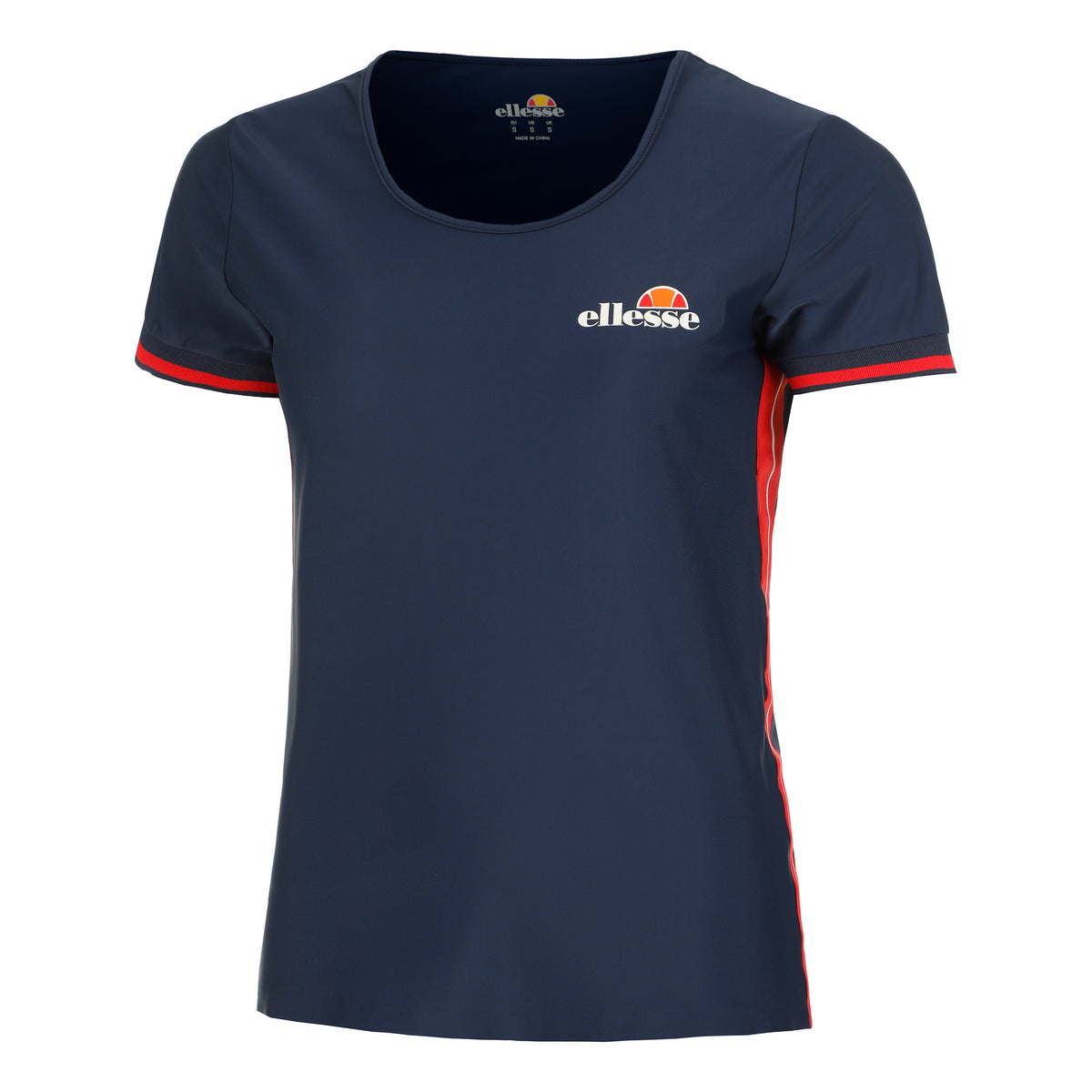 Ellesse Pierce T-shirt Femmes-Bleu Foncé,Rouge